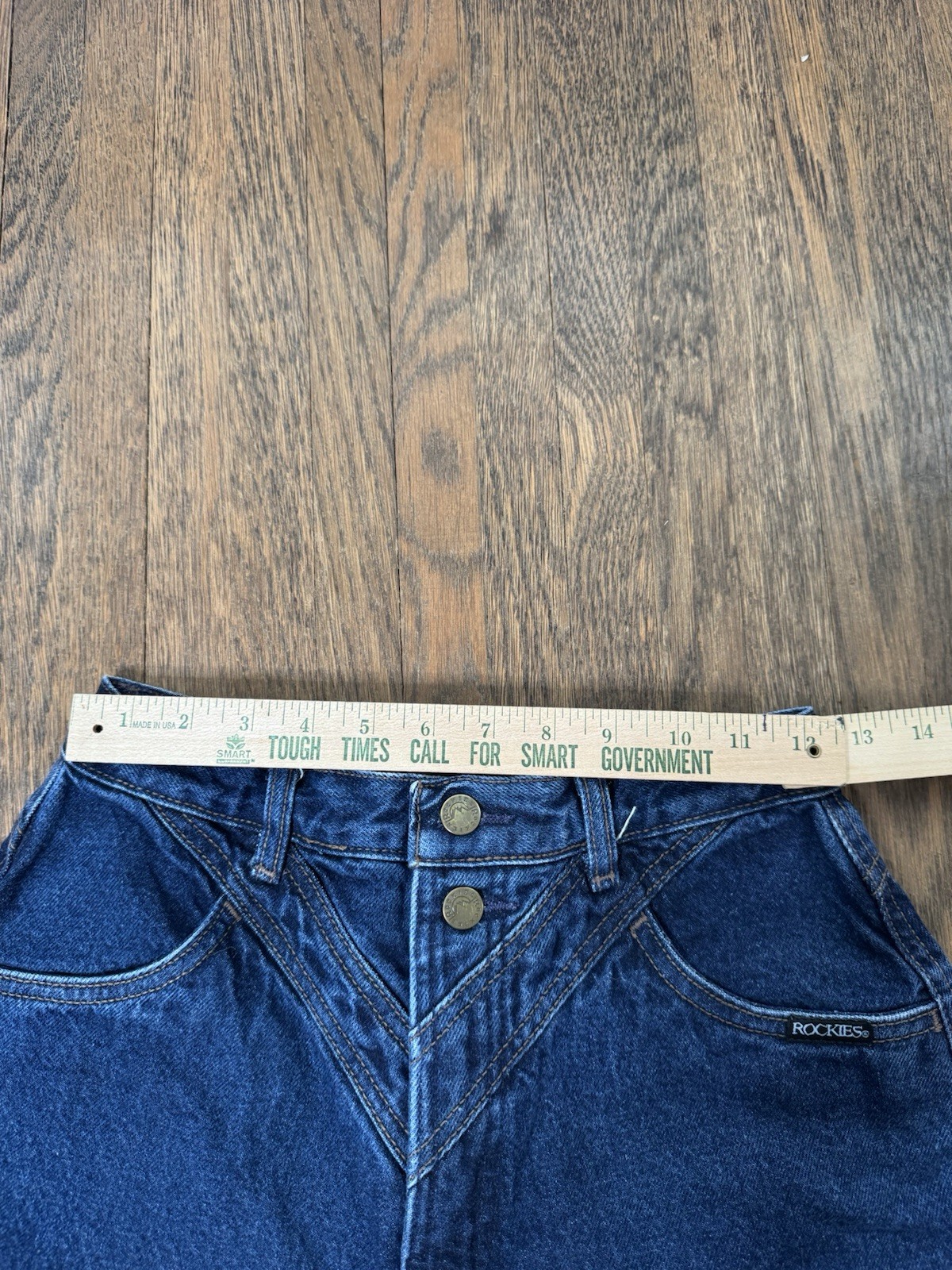 Vintage Rocky Mountain Clothing Co Jeans High Rise Western 9/10 Rockies 24 Waist