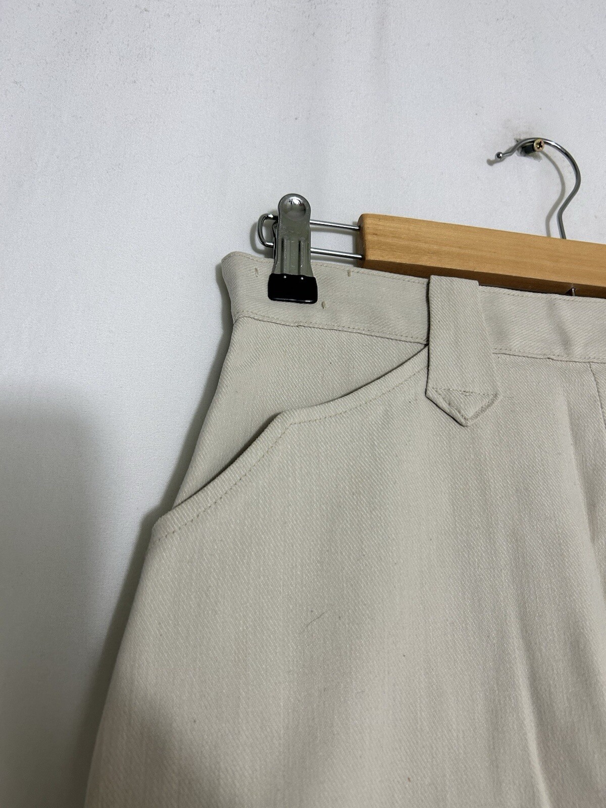 Vintage 1960s Lee Stretch Frontier Lady Twill High Waist 13” Rise Pants 26×29