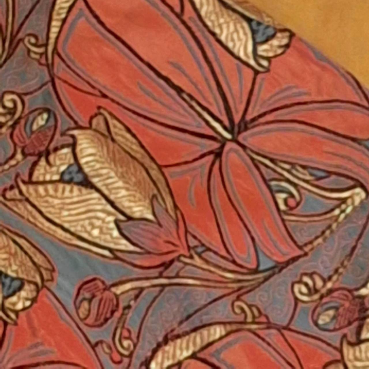 Vintage 80s/90s Jacquard Brocade Jacket Art Nouveau – Showroom Single, New
