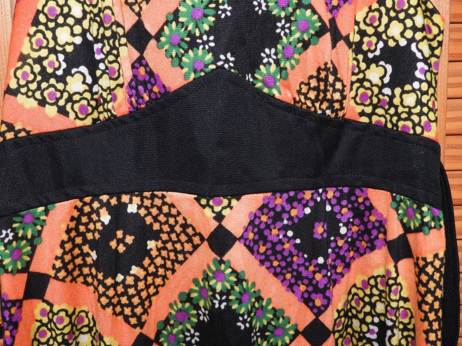Meleny Road Retro Dress Costume Halloween Sylvia Madon Hippie Sz 11 Small 70’s