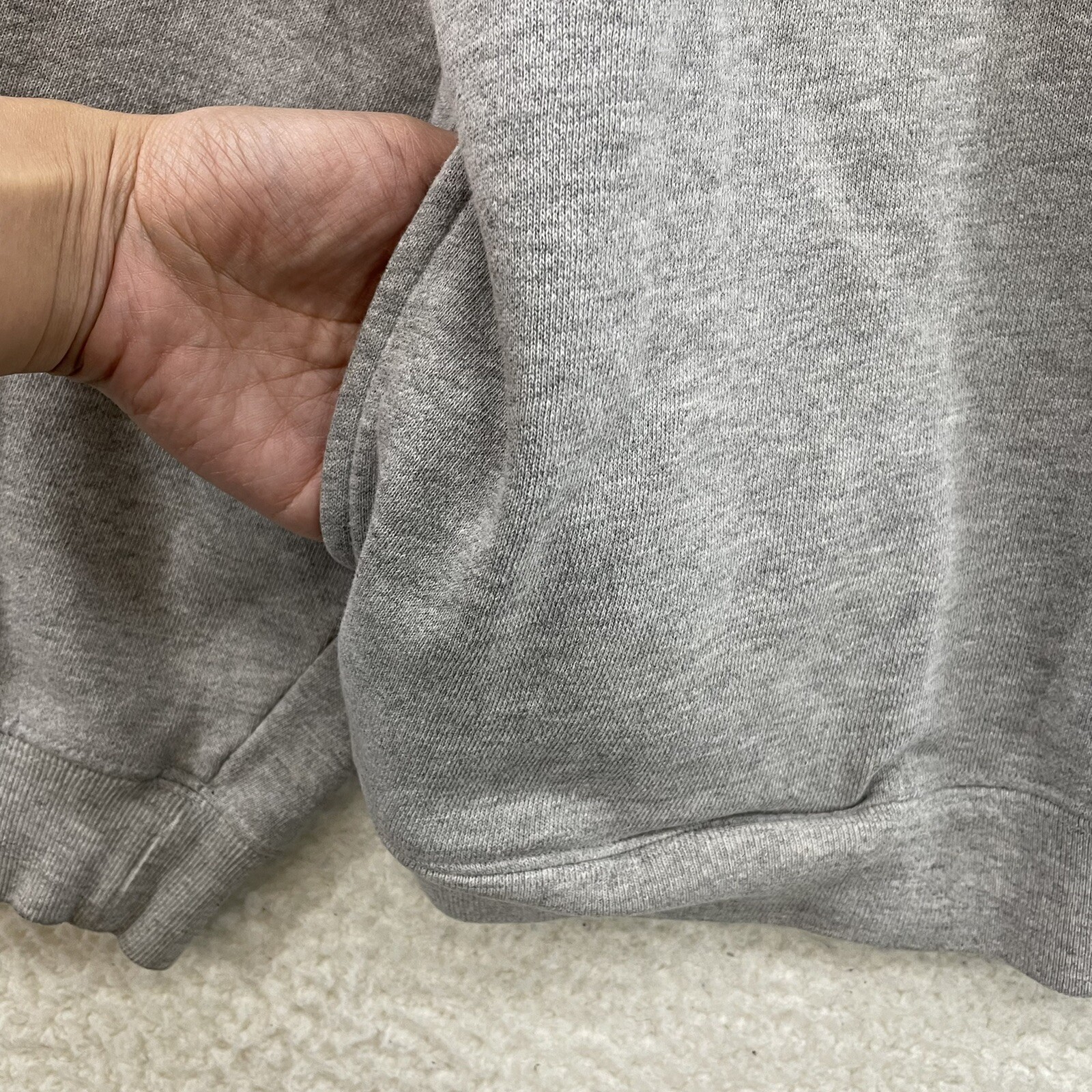 Y2K Vintage Old Navy Sweatshirt Sweater XL Logo Spellout Sporty 1/4 Zip Pullover