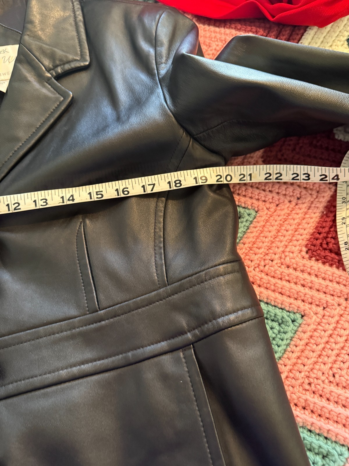 Vintage 90s Studio Works Outerwear Soft Leather Blazer Jacket Size M Grunge