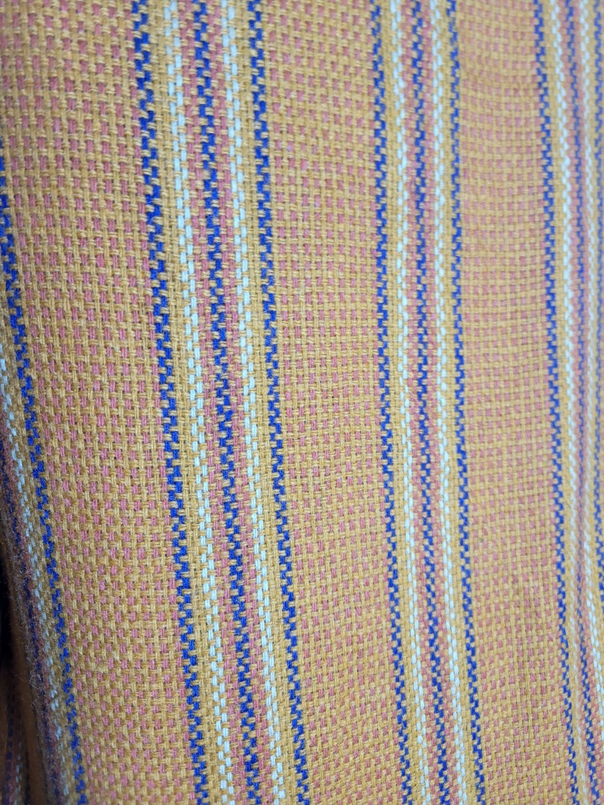 Vintage 60s Mod Wool Mini Dress Orange Stripe A Line Long Sleeve Small Zip Up