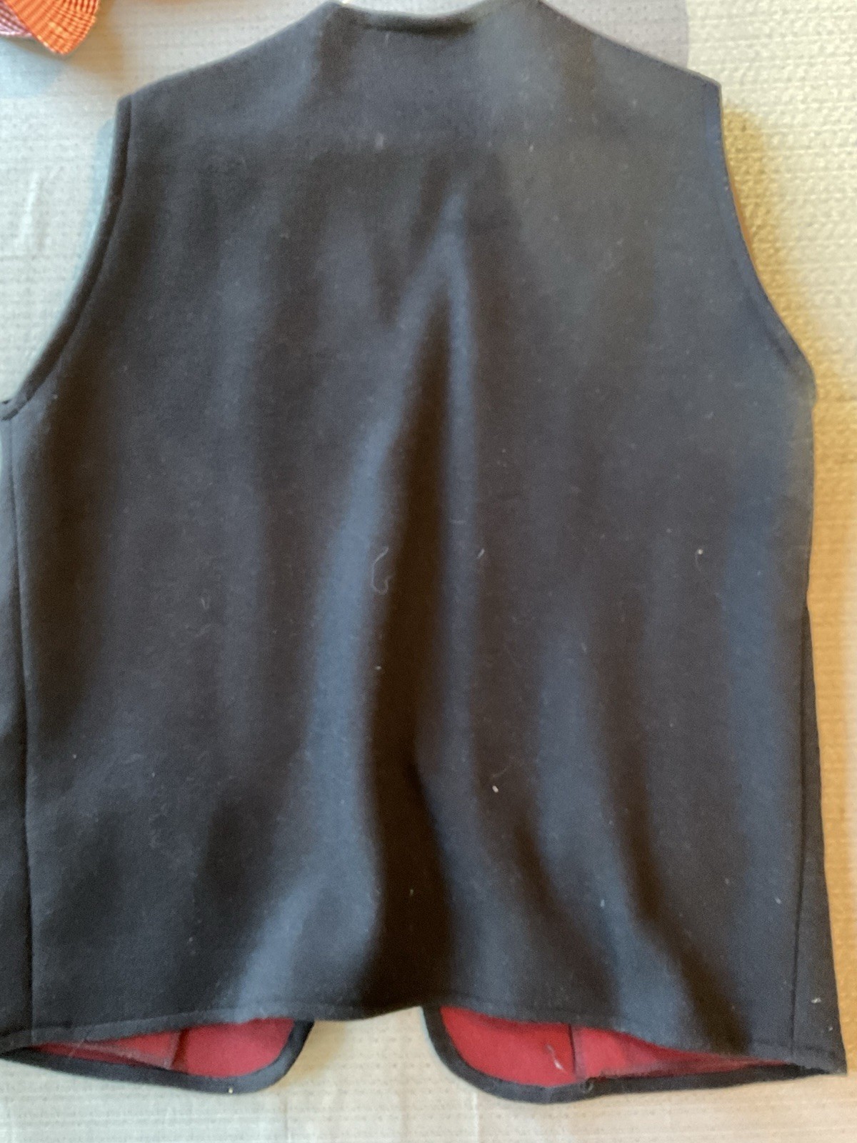 girardelli loden aus tirol kufstein black vest wool sz 4