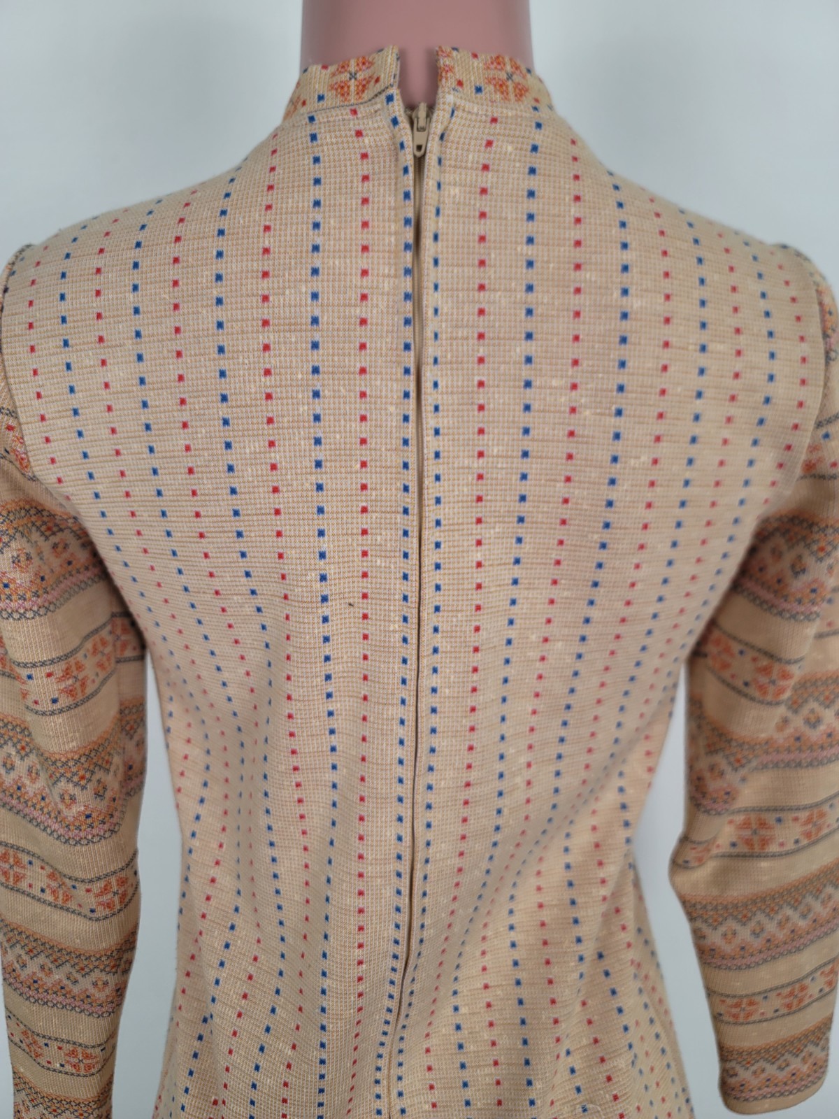 Women’s Vintage 60’s Era GAY GIBSON Short Dress Pop Culture Mod Gogo Size 8