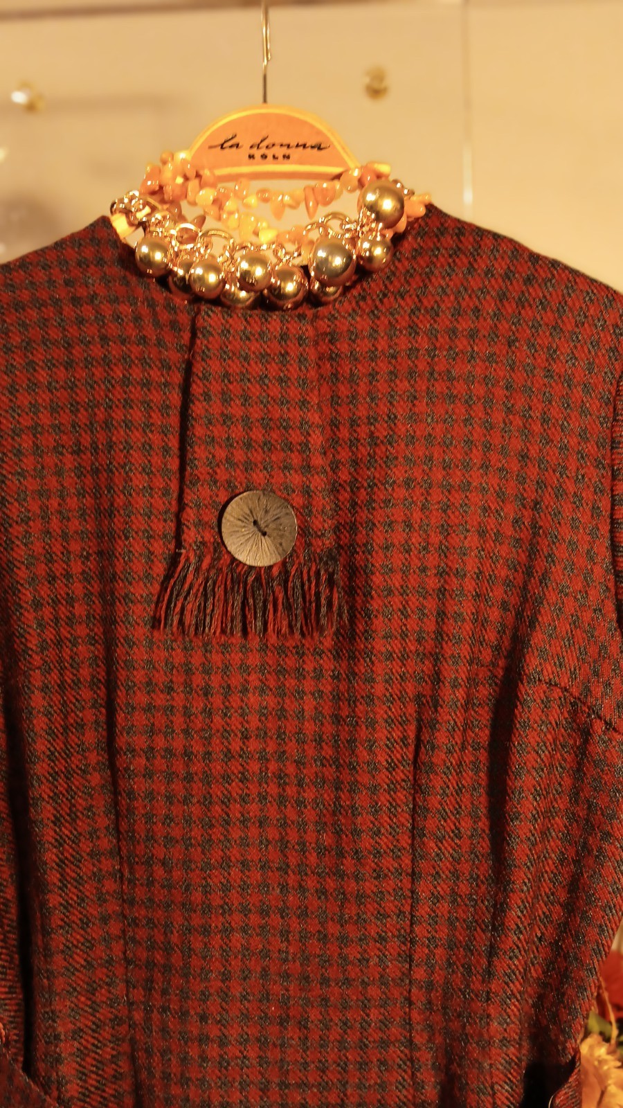 Candido 1859 Vintage Designer Dress / Couture Made In Italy