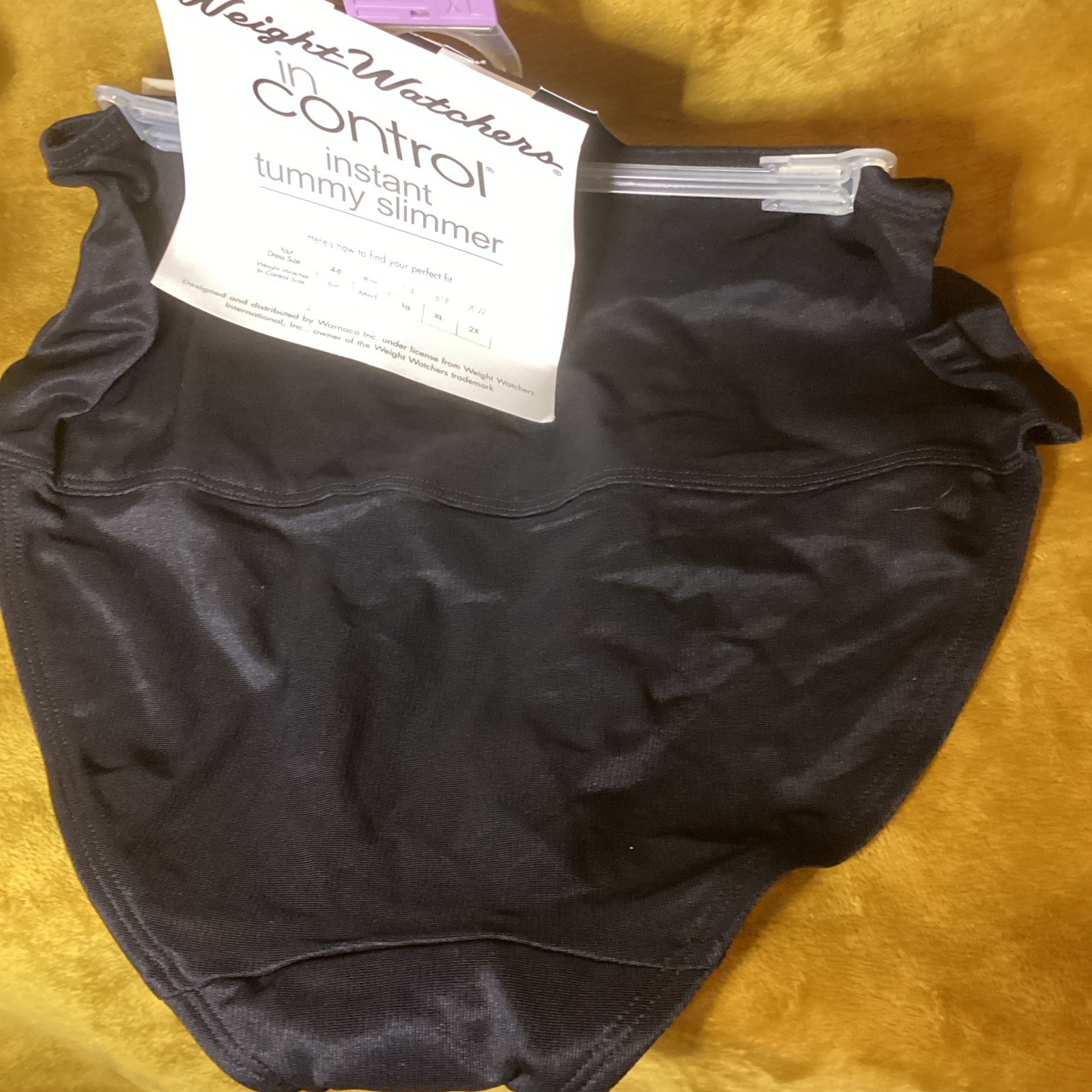 Vintage Weight Watchers in Control Instant Tummy Slimmer Panty Lot Of 2~XL NWT!