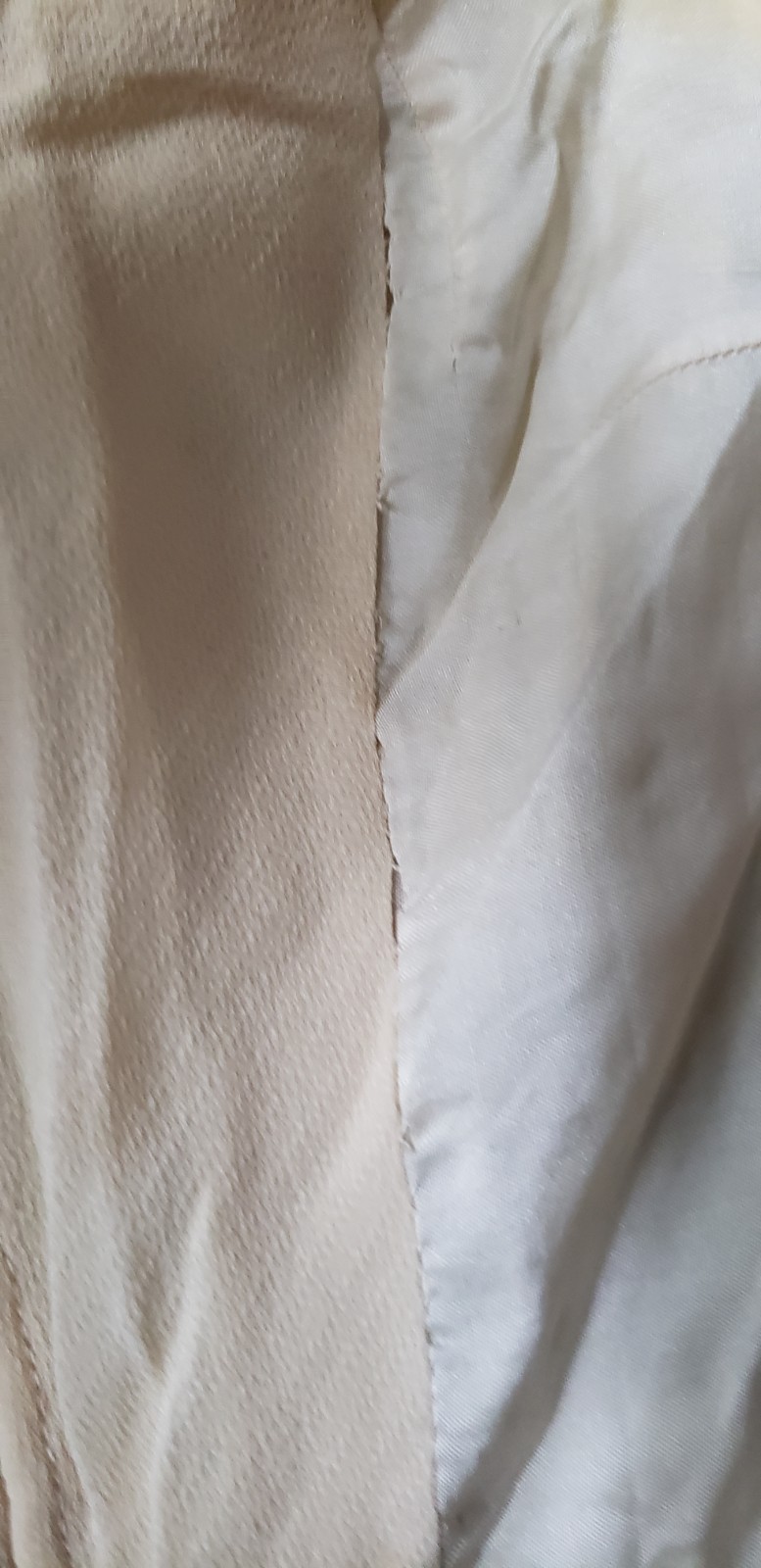 VTG 30s? Cream Camisole Top Sz XXS? Study Design Inspiration Costuming DAMAGED