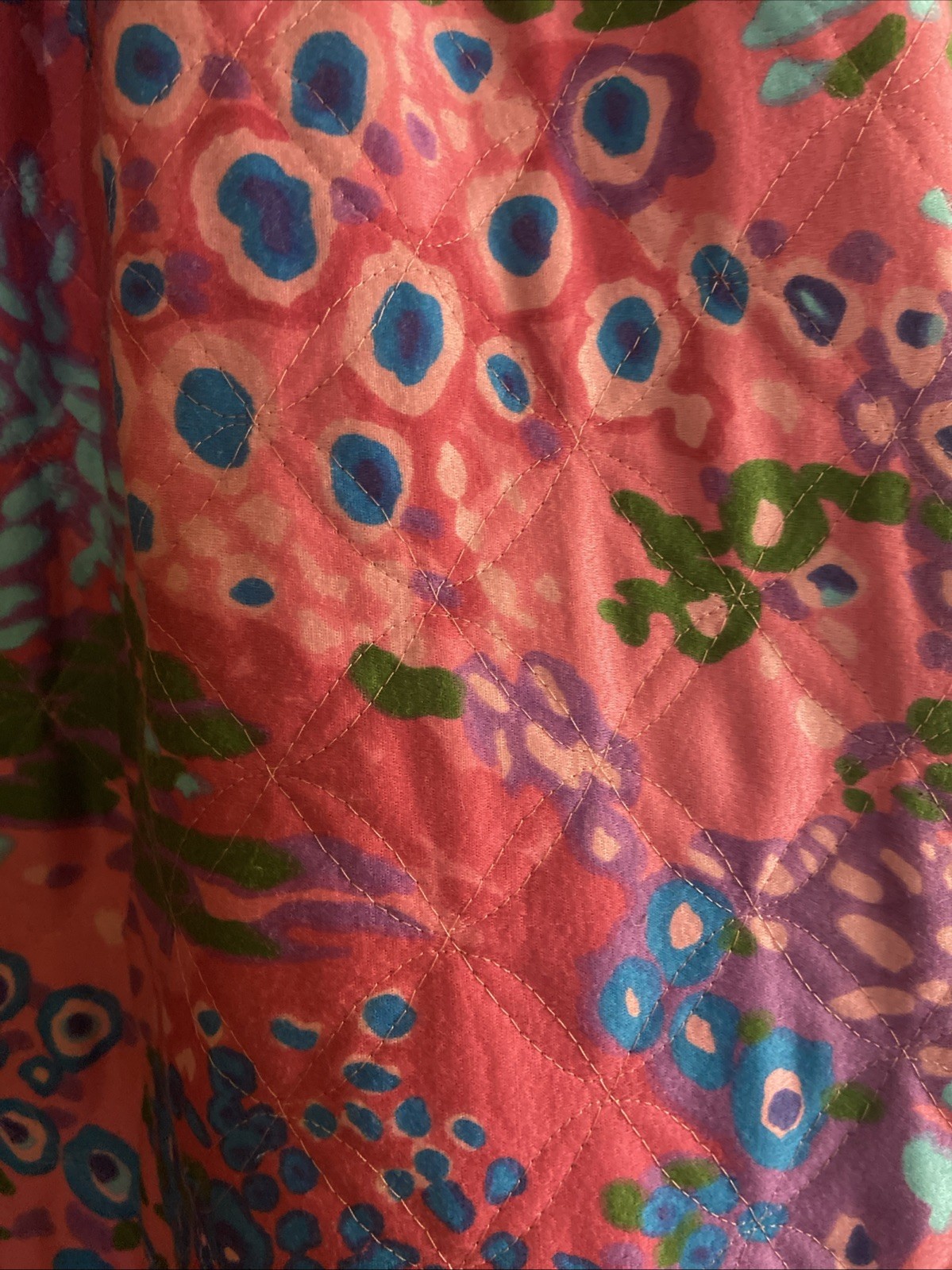 VINTAGE ALEX COLEMAN QUILTED MAXI SKIRT 26” Waist