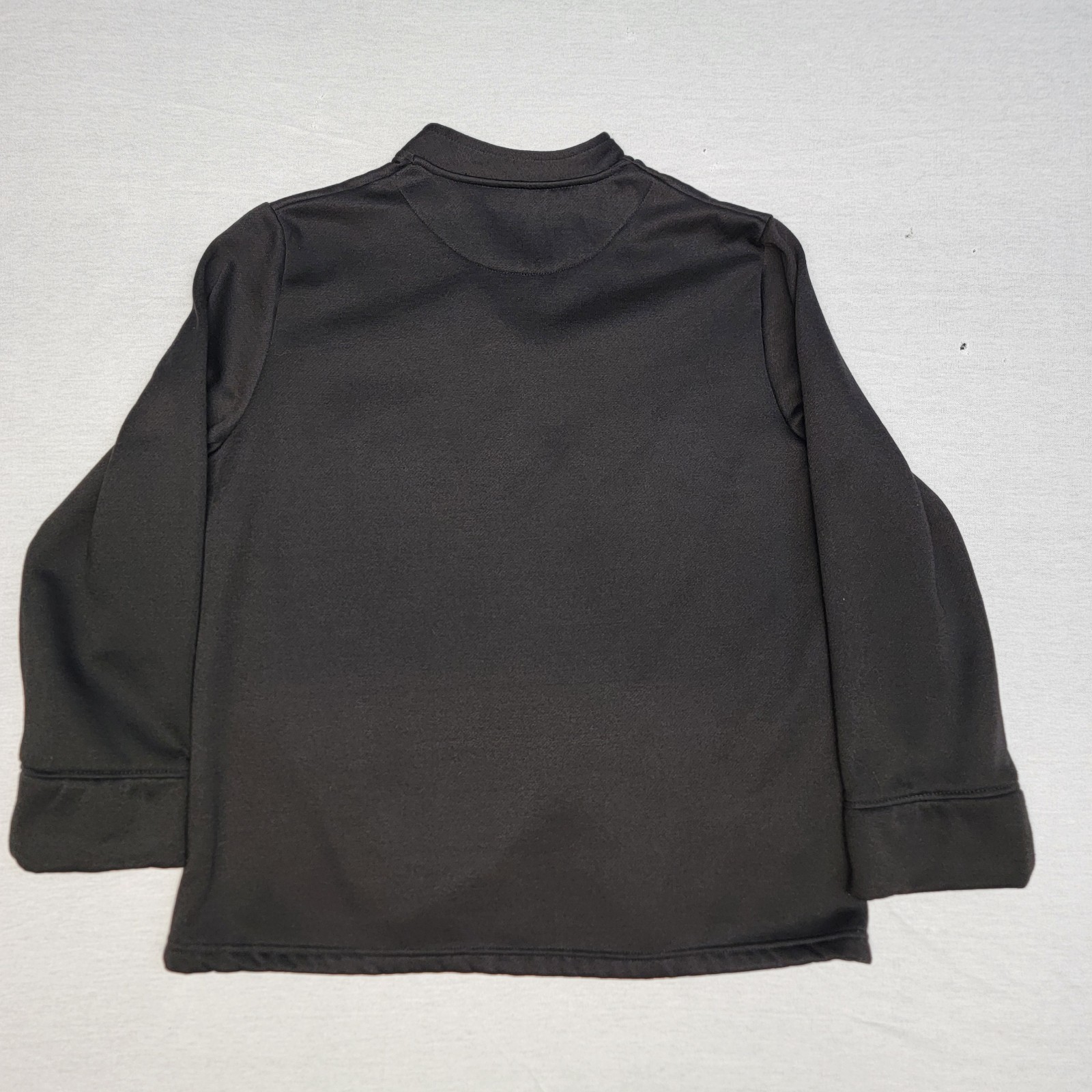 Vintage Tudor Court Womens Sweatshirt Button Jacket Vintage 90’s Size MED Black