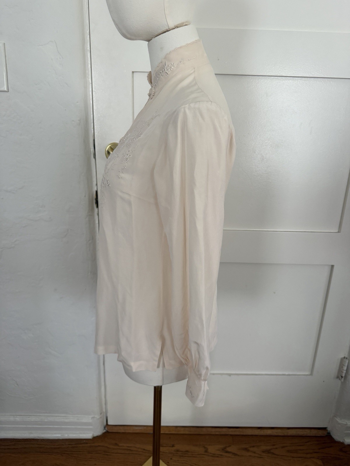 1960s silk blouse