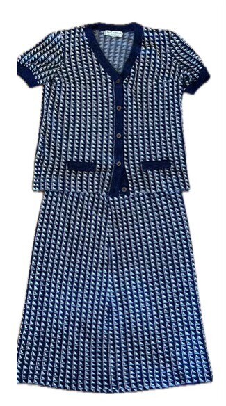 VINTAGE 50’s BERNHARD ALTMANN Sweater and Skirt Set