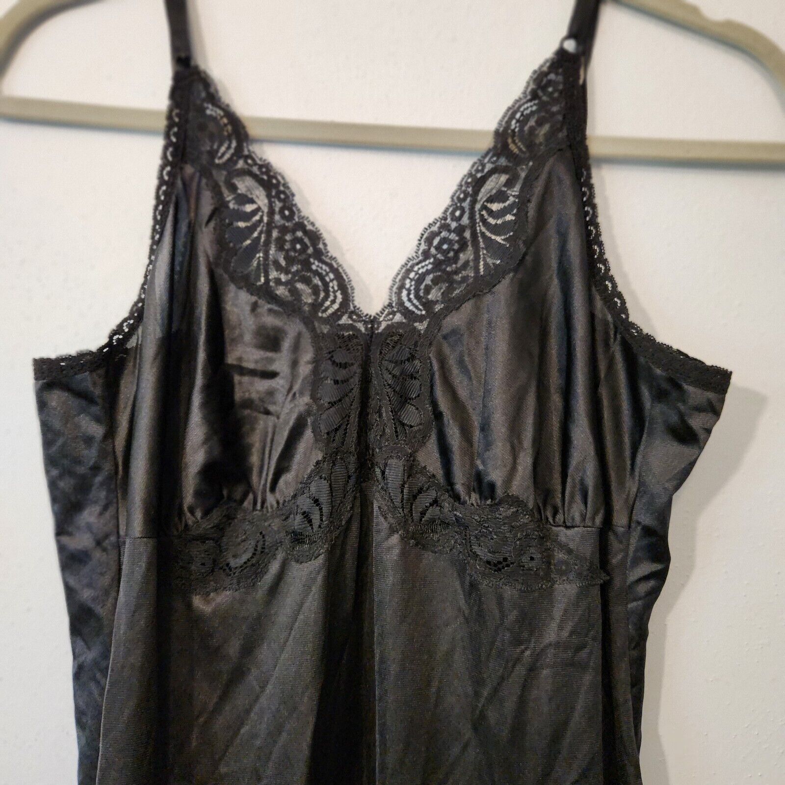 Ladies Garment Workers Union Label Women’s Black Lingerie Lace VINTAGE Sz 11
