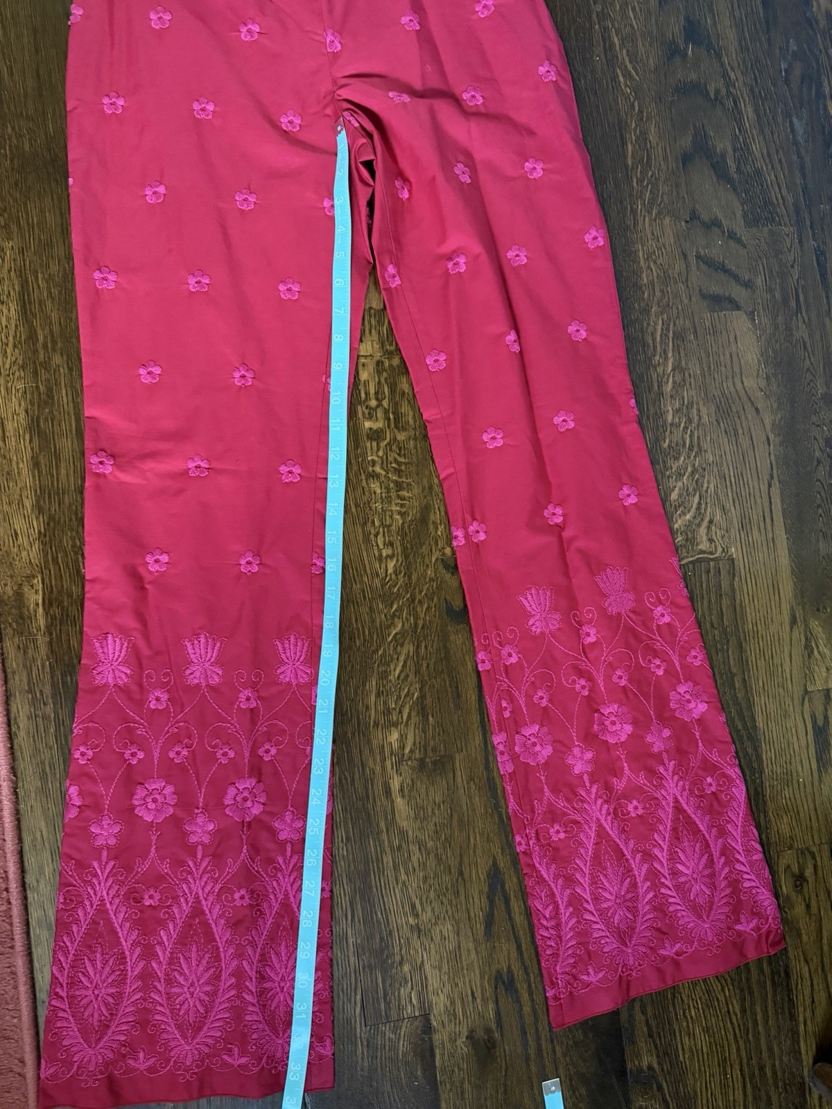 Romeo Gigli Vintage Dead Stock Womens Floral Embroidered Blazer Pant Coord Suit