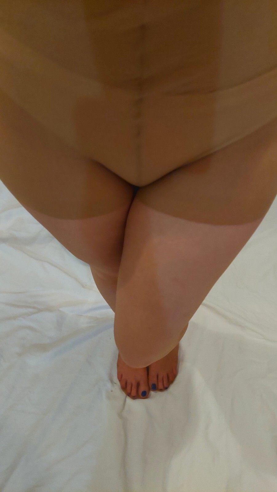 Vintage Pantyhose Whisper Reinforced Panty Color Beige Size 2XL 165-225 BDR5