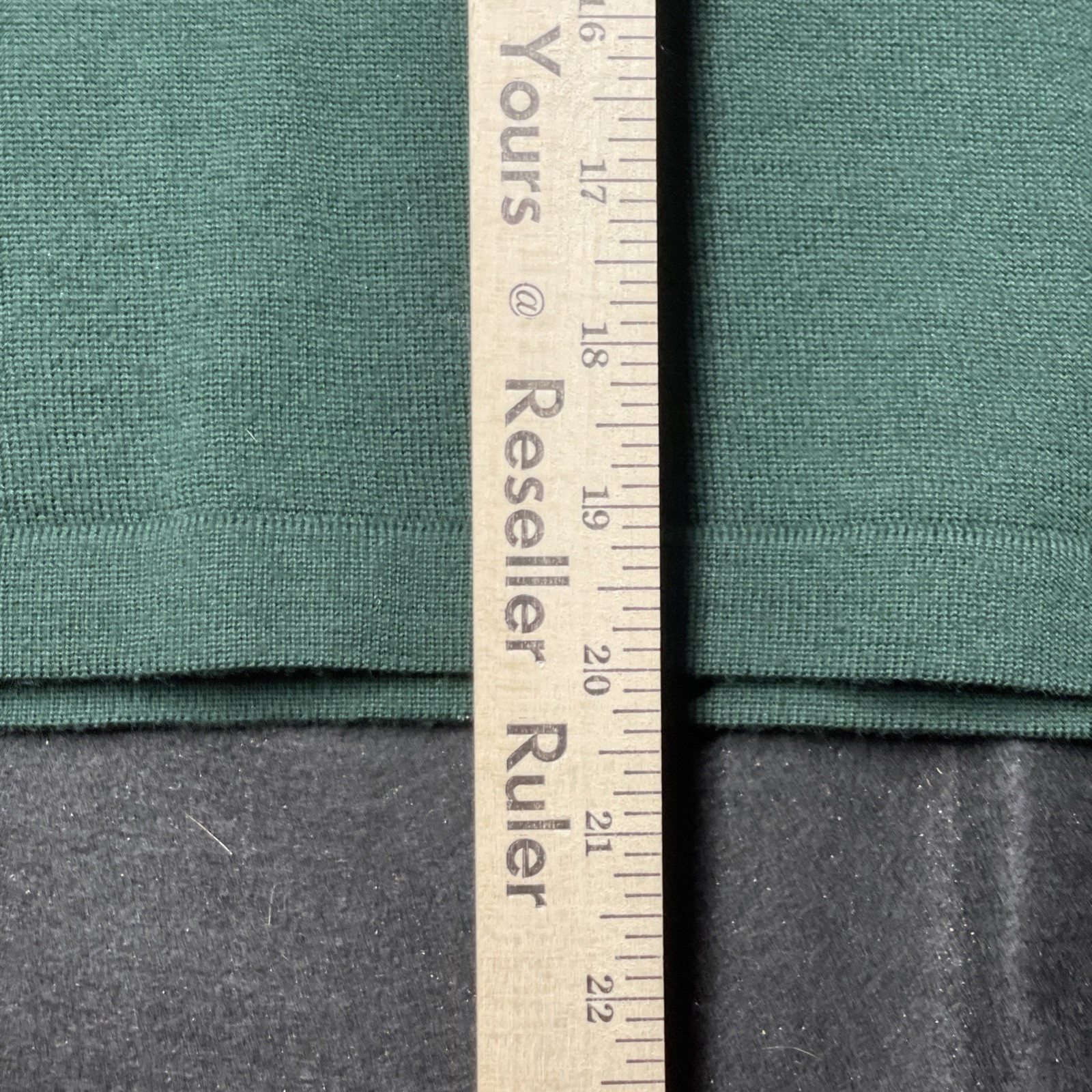 Vintage 60s Wool Sleeveless Vest Shirt Top Green Preppy Secretary Geek Sz 14 VTG