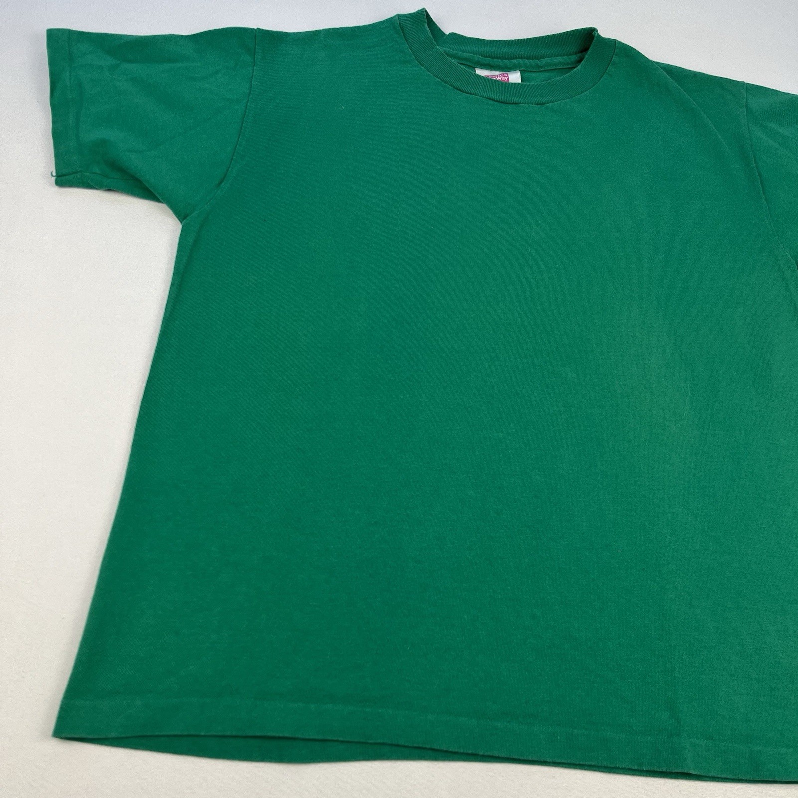 Vintage Single Stich Blank T-Shirt Women’s Size Small Hanes Her Way Made In USA