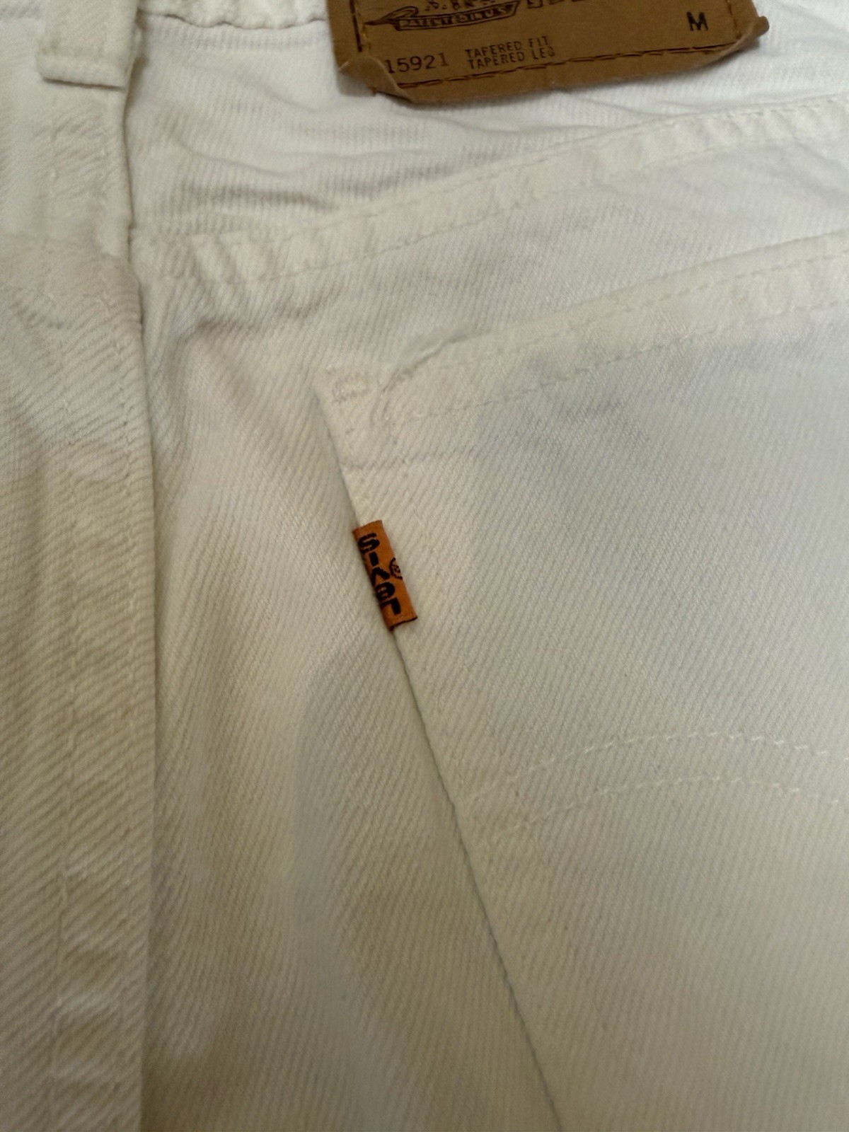 Vintage USA Made Levis 15921 Orange Tab Denim Jeans Women’s M