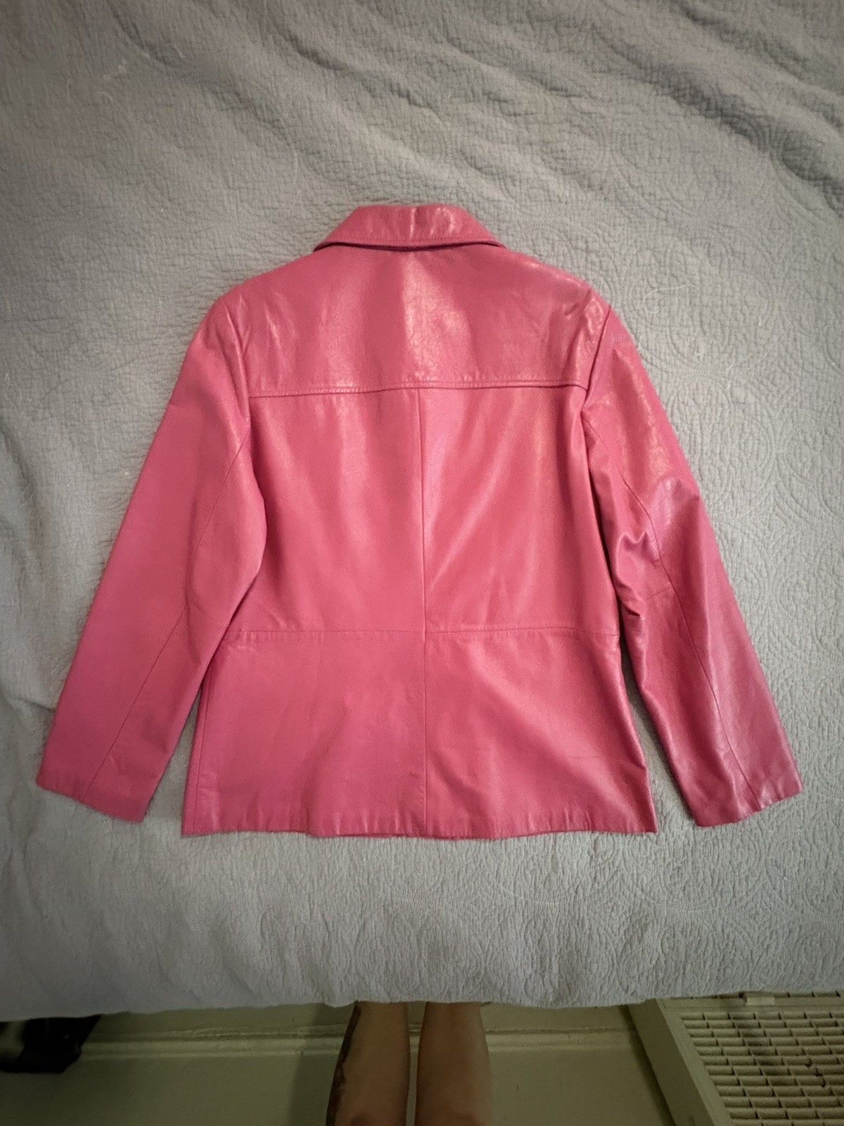 Y2K vintage pink Wilsons Pelle Studio leather jacket – women’s XL SPRING JACKET