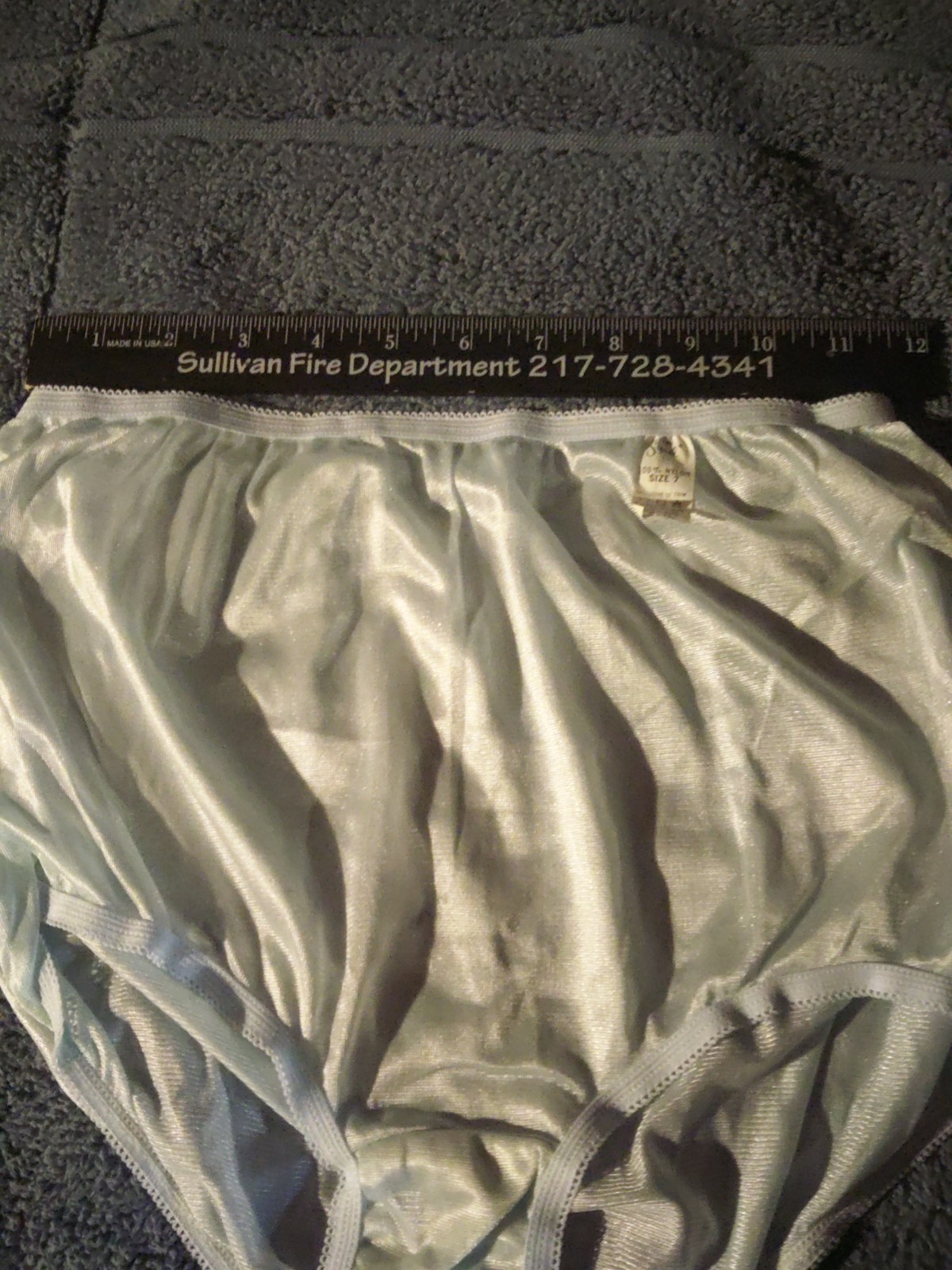 Vintage 2 Pair „Styled by Sydel” sheer 100% nylon panties size 7 USA brief panty