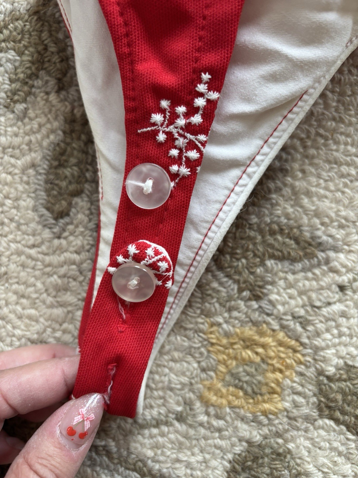 Iconic Vintage Cole Of California Swimsuit! Cherry Red With Sweet Floral Print!