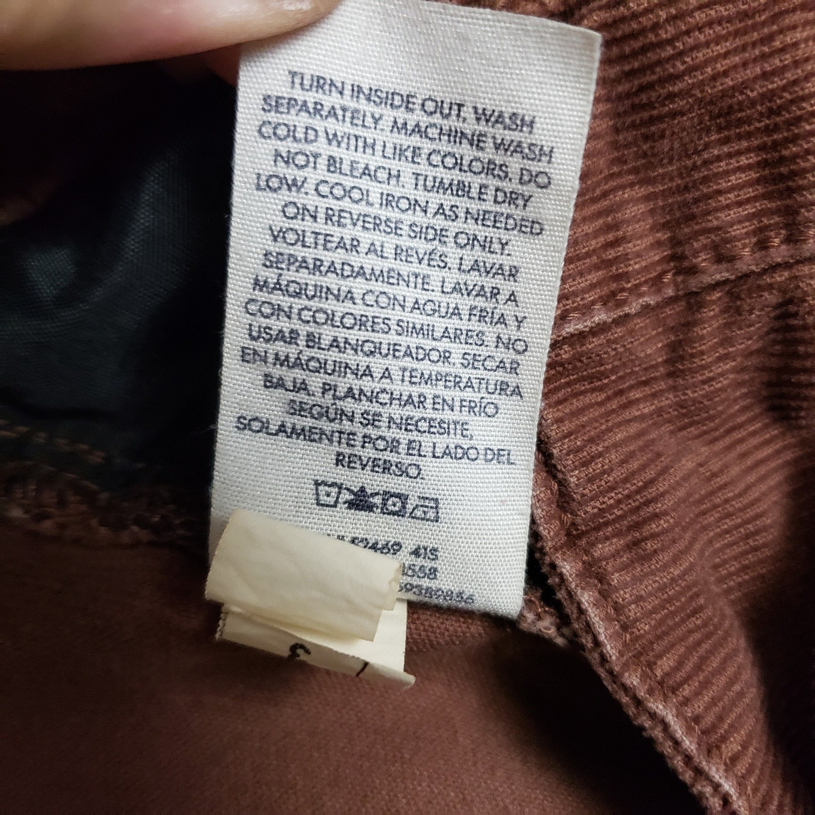 NOBO Corduroy Flare Pants Brown Dark Academia Y2K Preppy Old Money Ivy League 10