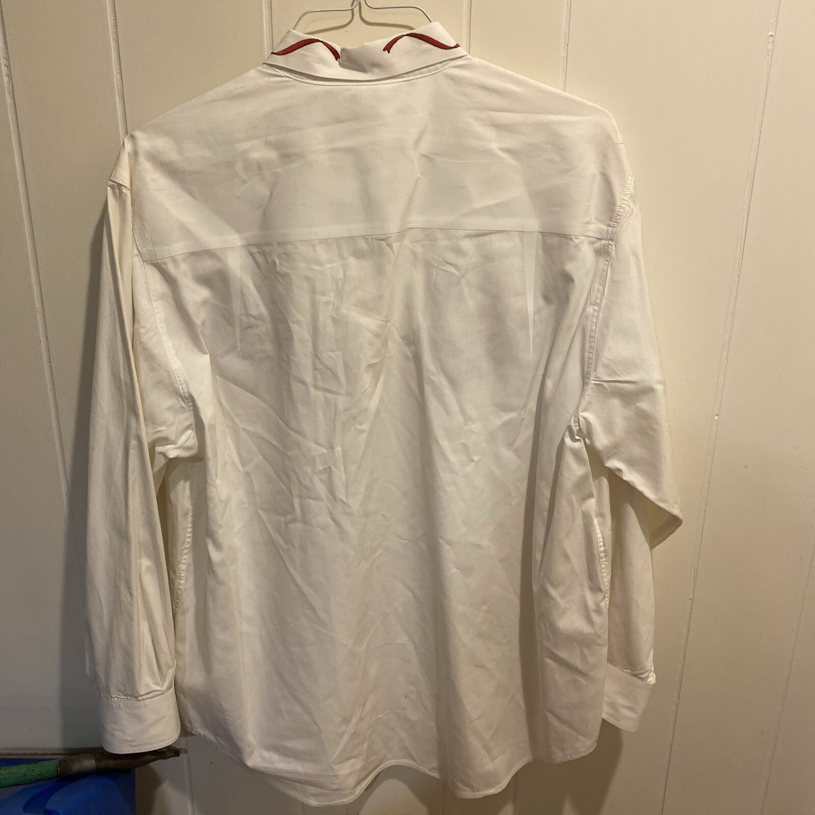 Vintage Disney Embroidered Shirt 101 Dalmatians , Sz L White *Read Description