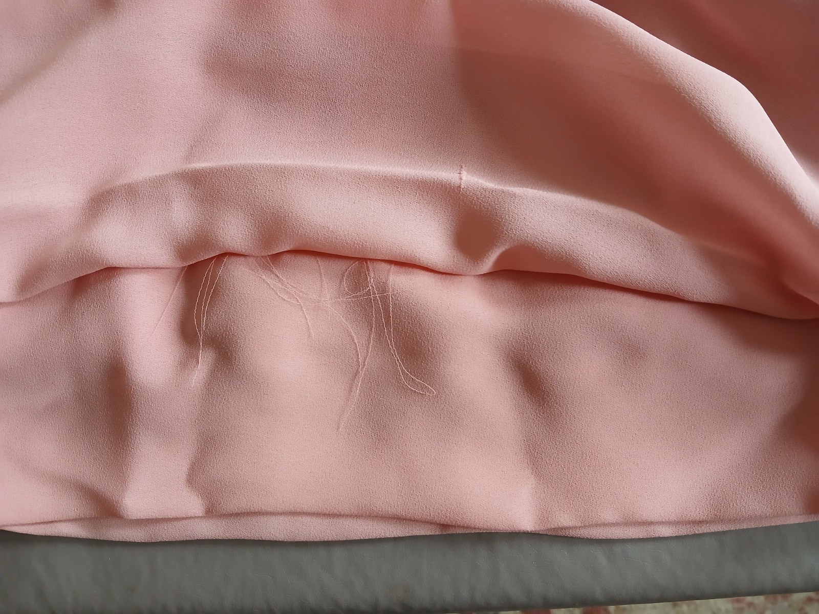 Vintage JCPenney Skirt &Top Set Pleated with side sash Pink size 18