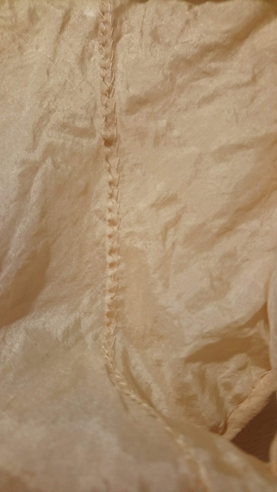 Antique Regency Sheer Muslin Bolero Peach Ruffles c.1800s Lingerie Cover-Up