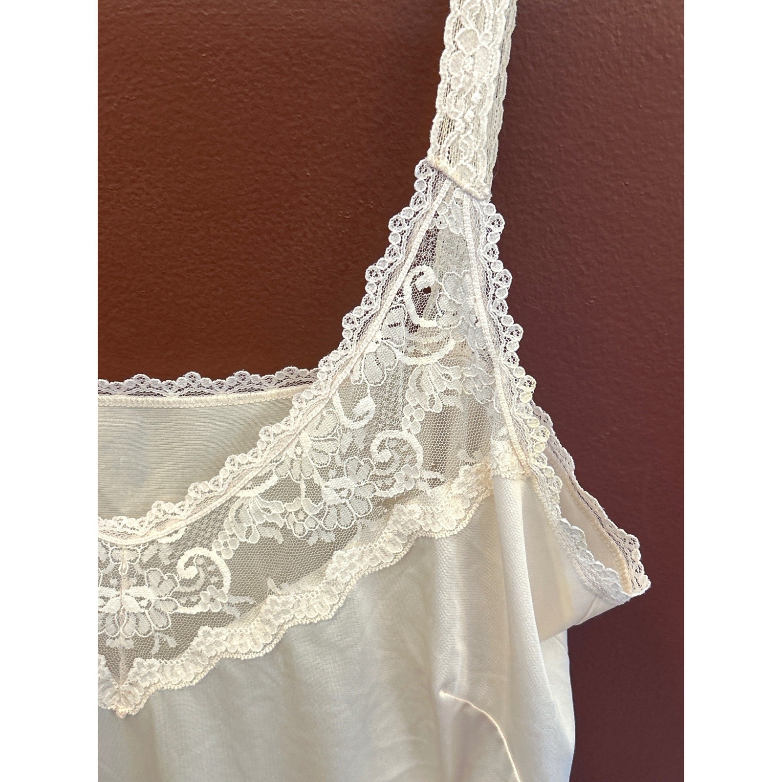 70s ILGWU Camisole Top Coquette Balletcore Cottagecore Soft Girl Regencycore