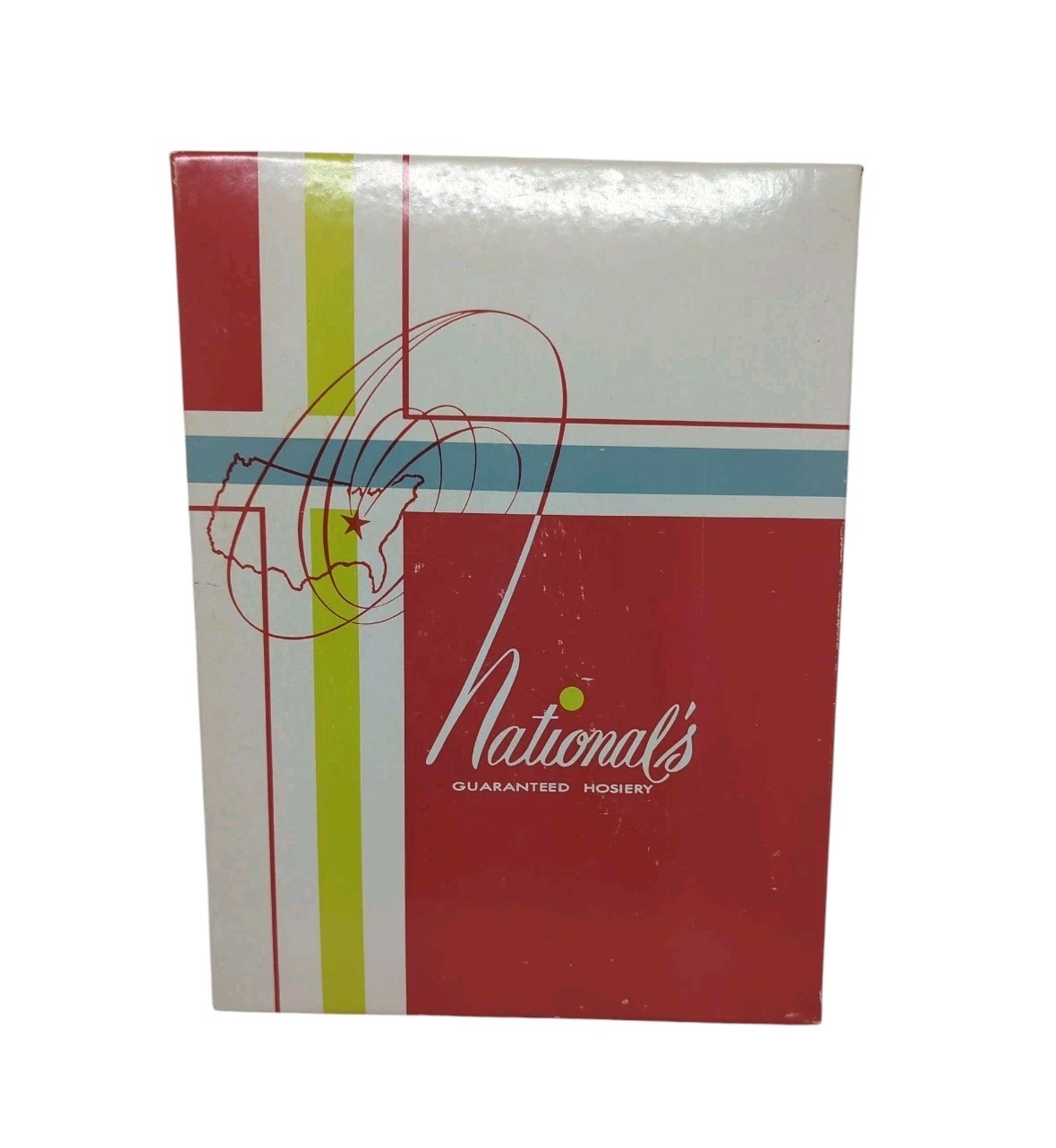 7 Pair Vintage Nylons National’s Hosiery 3 Shades Size C Super Sheer Orig Box