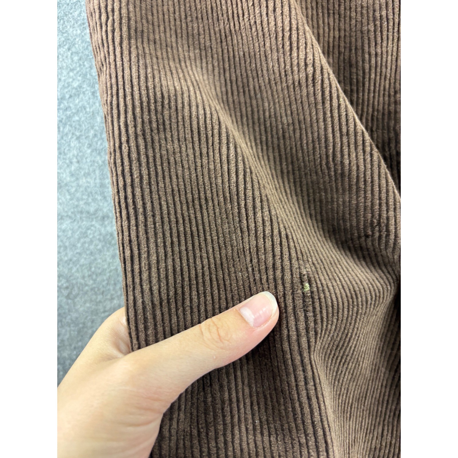 L.L. Bean Brown Corduroy Flared Pants Womens 12 VTG Granola Fall Gilmore Girls