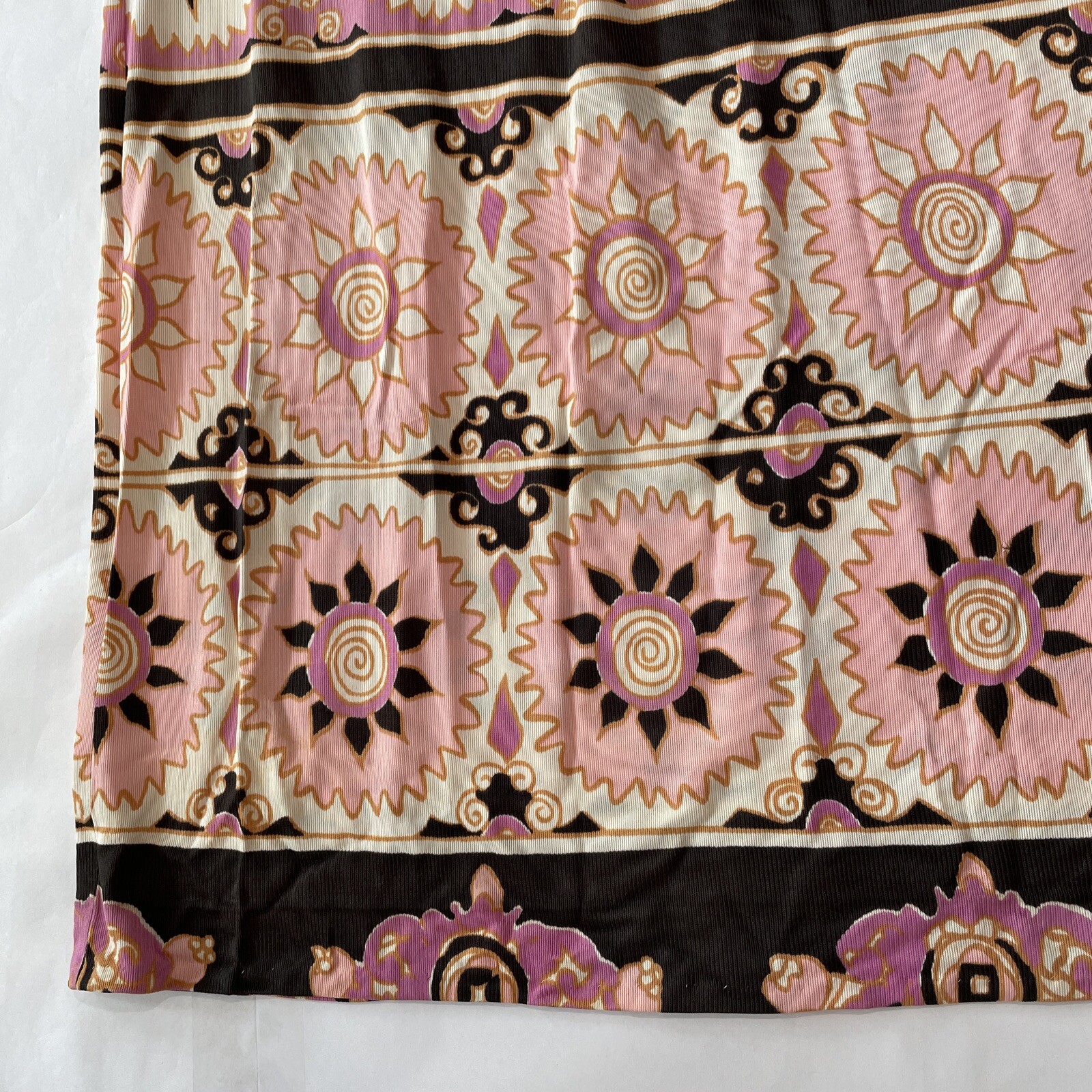 VTG 70s Psychedelic Maxi Dress Puritan Forever Young (FLAWS SEE PHOTOS