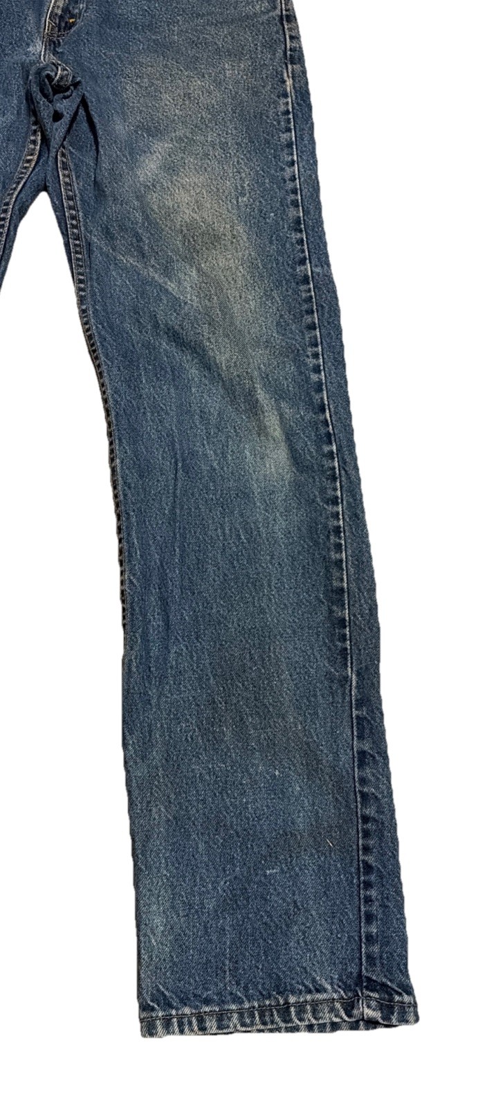Vintage Levis 505 0216 Red Tab Blue Jeans Denim Womens 30×33 USA Made Fades 90s