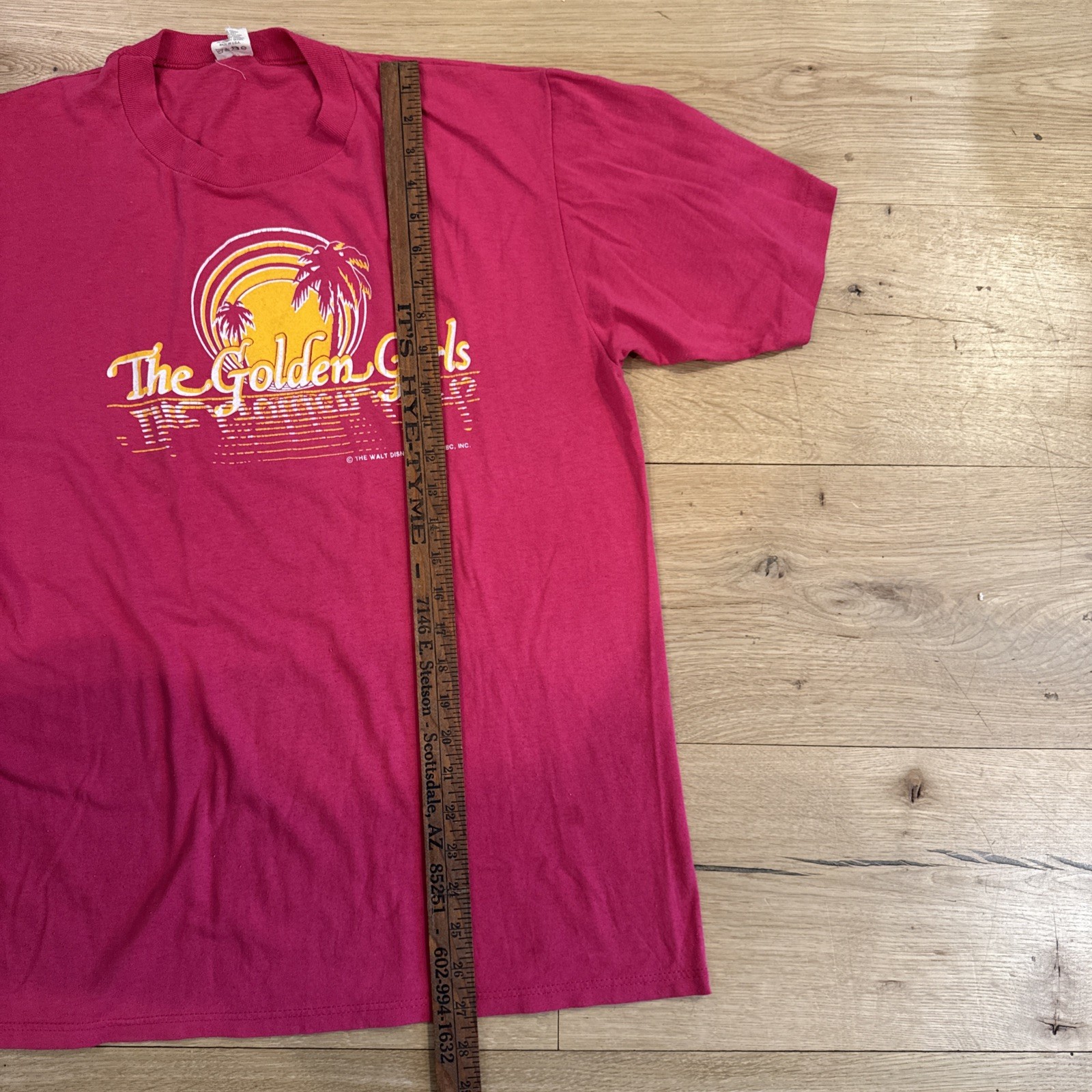 Vintage 1980’s Original Golden Girls T Shirt. Size XL Fits Like L Made In USA