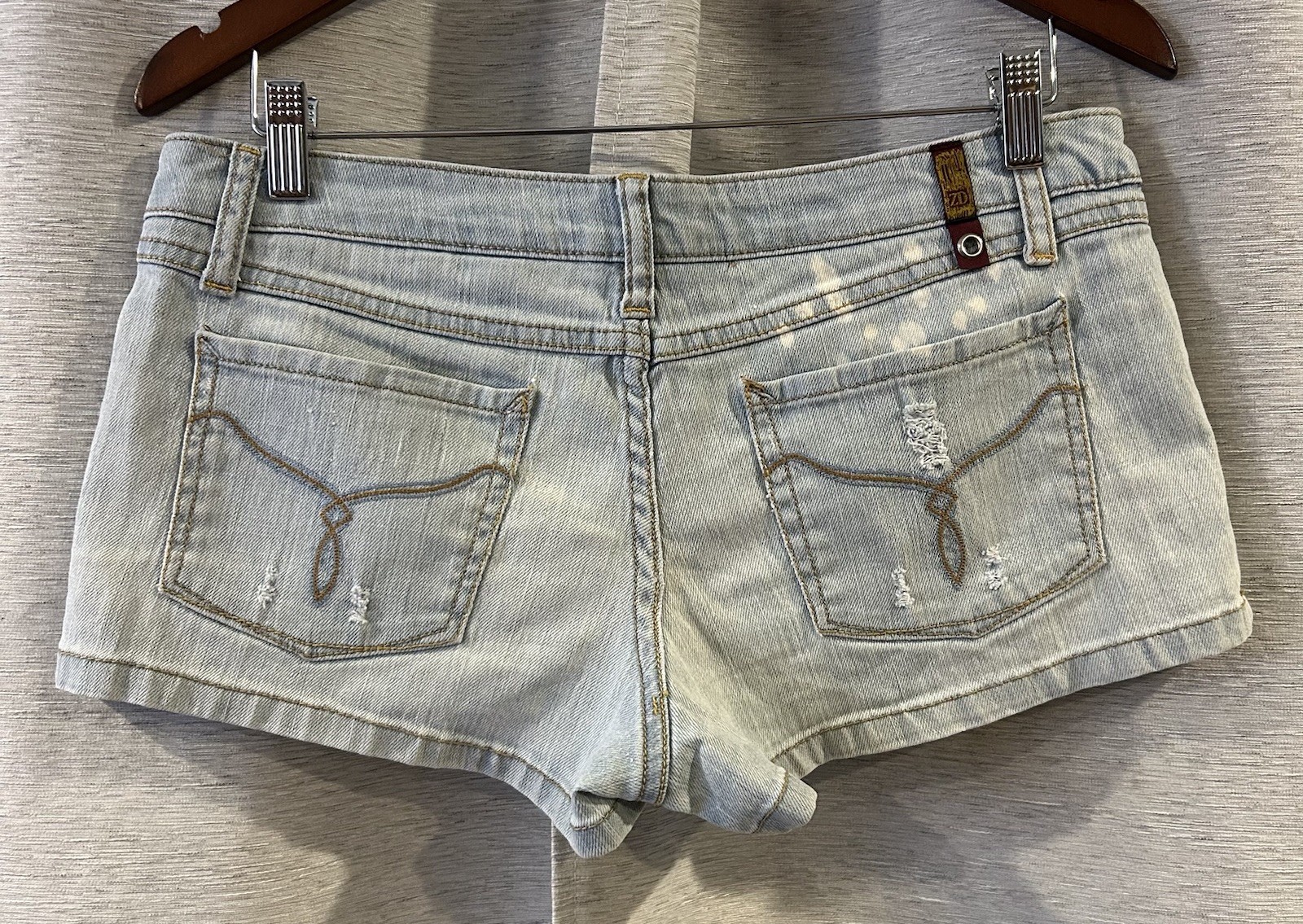 Vintage ZANA DI Jean Shorts 90s Boho Y2K Size 11