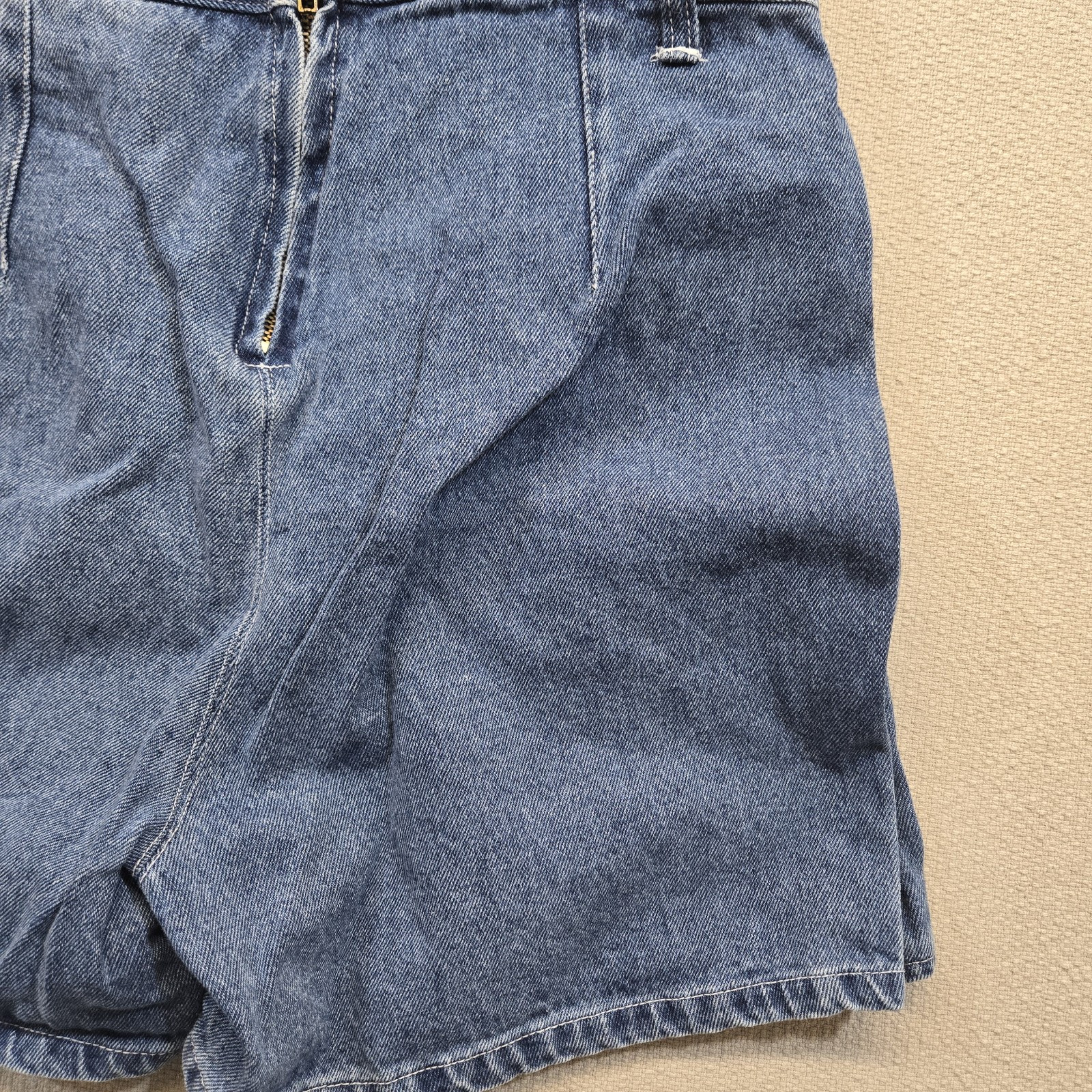 Womens Vintage RARE 90s Kalifornia Speed Control Denim Overall Skort Size 9/10