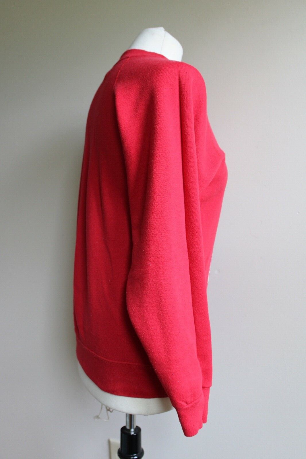 Vtg 80s Tweety S Bundle Up Winter Snow Red Sweatshirt Top Artex Warner Bros