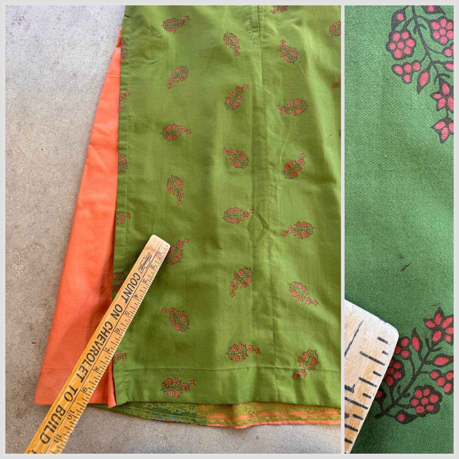 1960s Casuals Lahaina Maui Hawaii Pake Muu Dress Tropical Tiki Resort Luau VTG