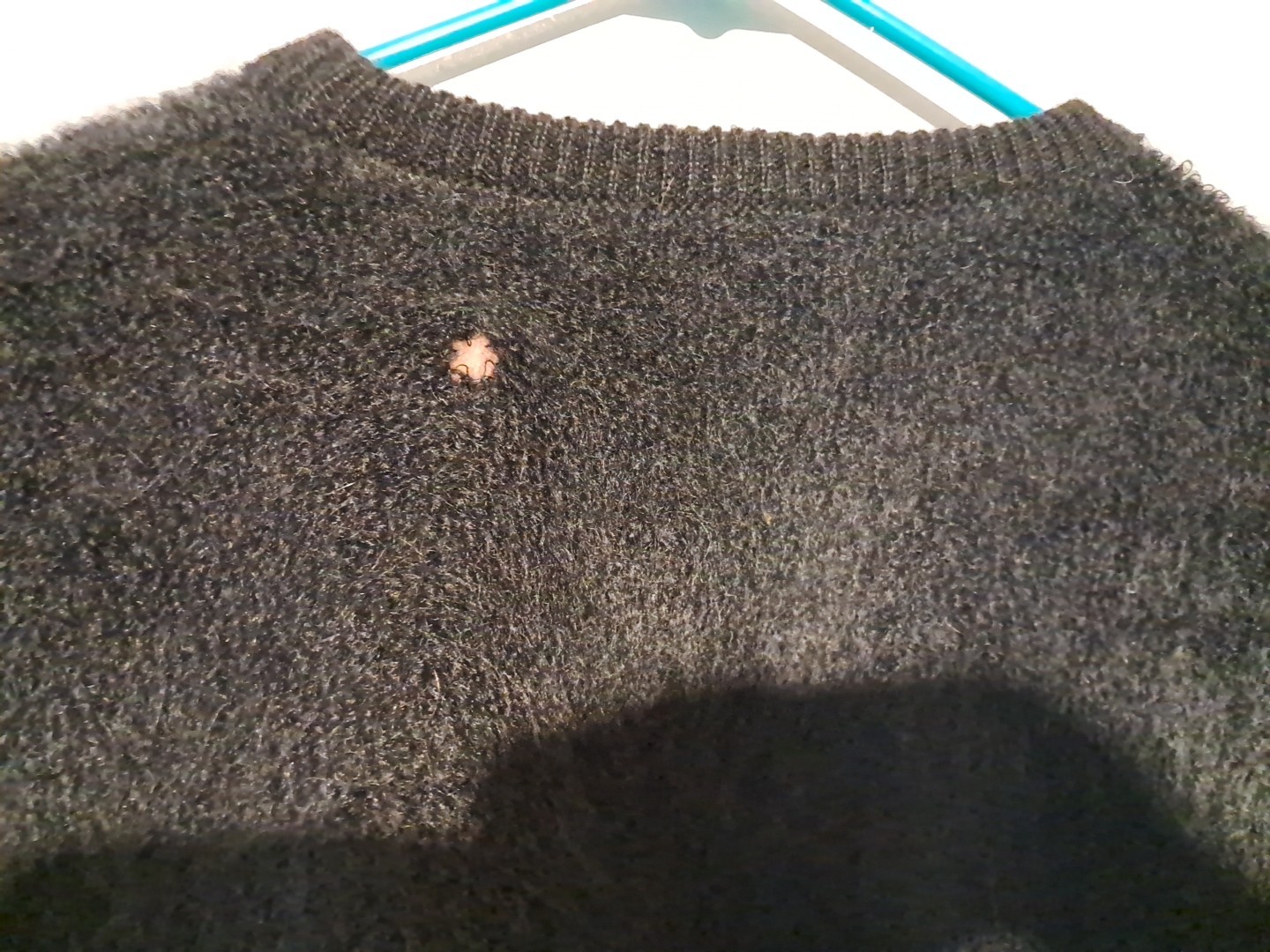 Vtg. Gianni Versace Black Fuzzy Sweater-Mohair, Lana Wool-Italy