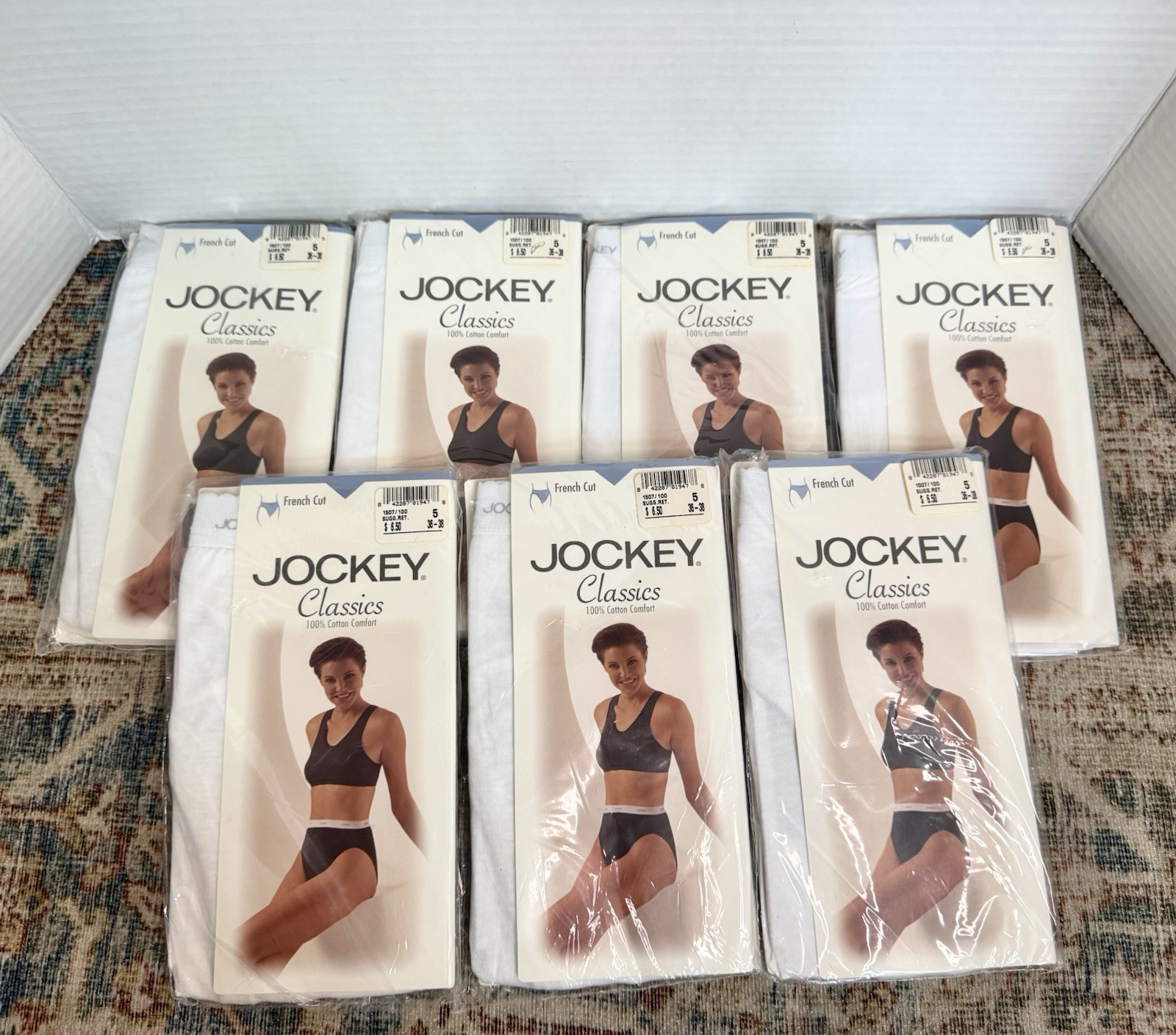 Jockey French Cut Panties Women’s Size 5 36-38” New Vintage NOS 1997 Underwear
