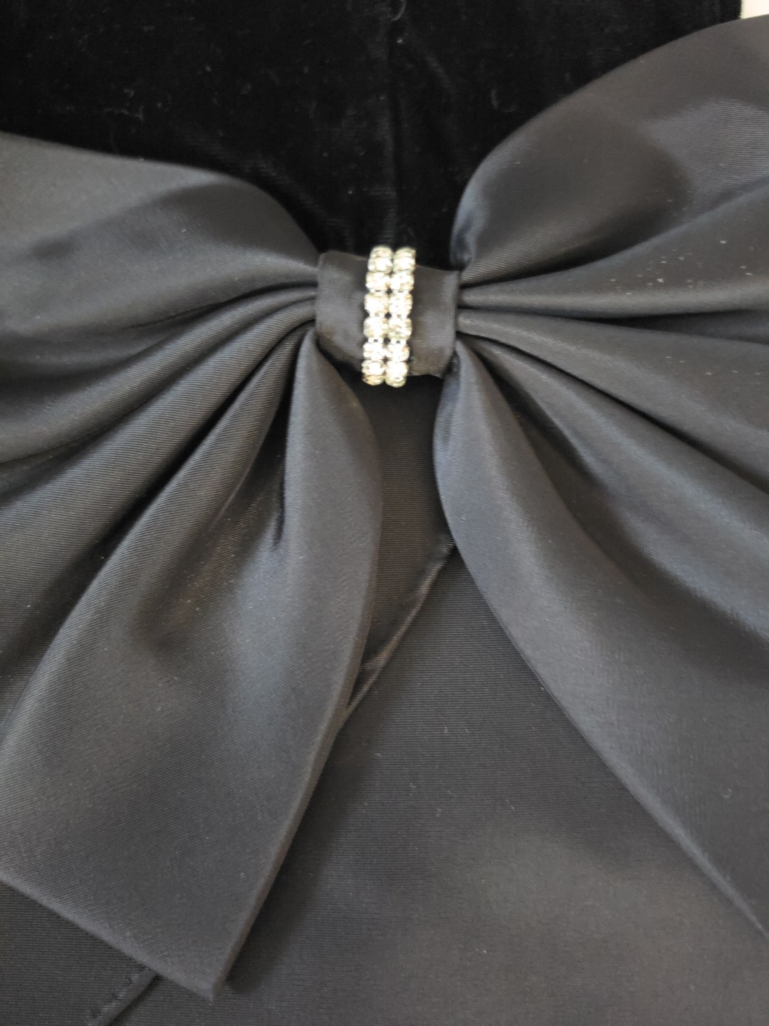 GlenRob Vintage 10 Velvet Black Cocktail Dress