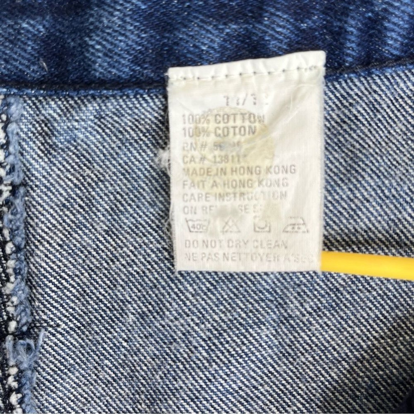 Vintage Western Ethics High Waisted Pleated Blue Denim Bareback Jean Women 11/12