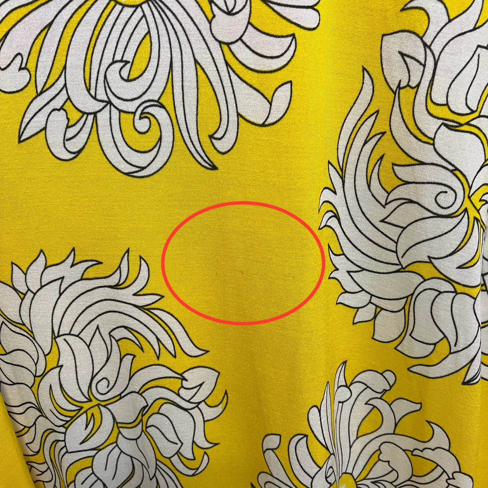Mr. Dino Golden Door Vintage Maxi Dress Floral Yellow Women’s Size 8 **READ**