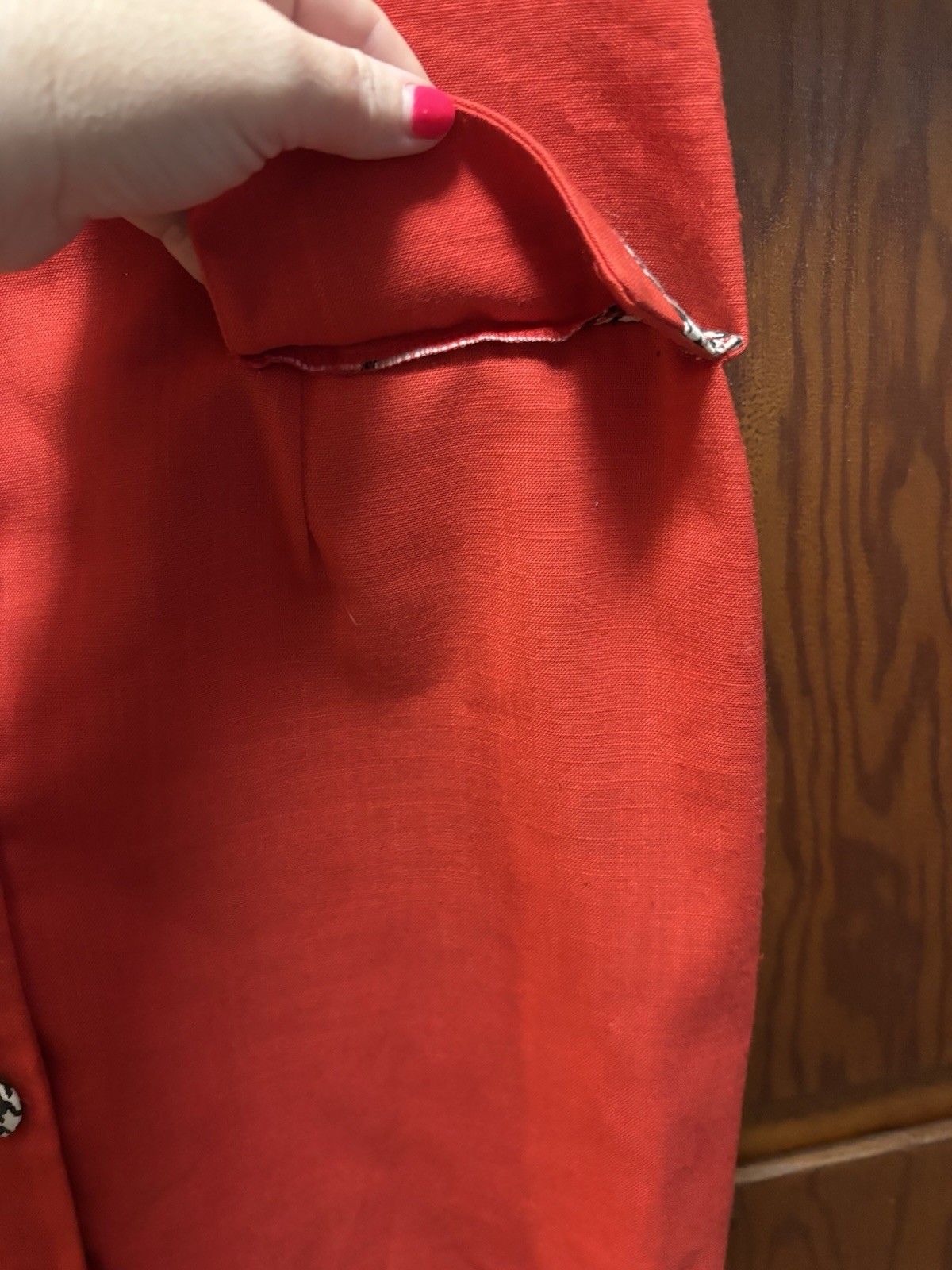 Vintage Peri Petites Red Dress Size 10