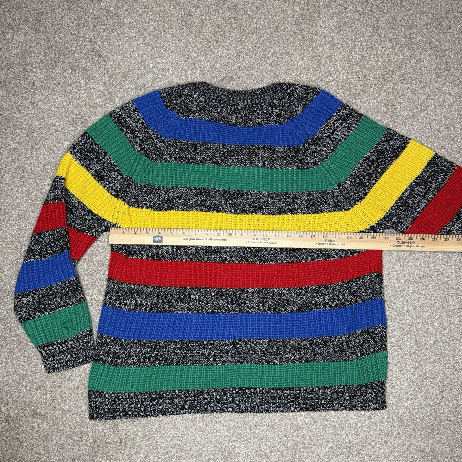 Vintage 80s Original Venezia Sportswear Sweater Women’s Size 46 XLarge Colorful
