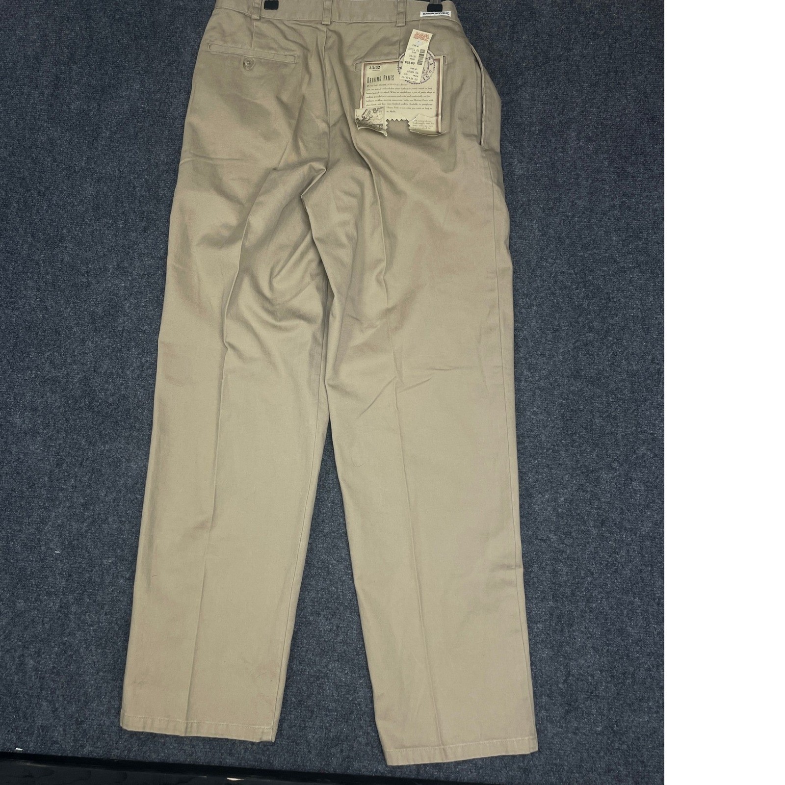 Banana Republic Driving Pants Women 33/32 Khaki Vintage Safari Cotton Chino