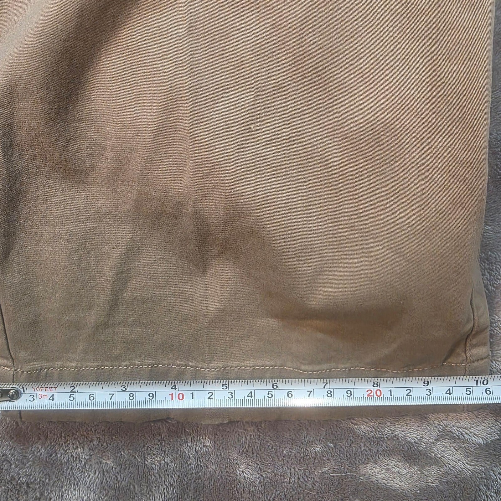 Dockers Khaki Pants Womens 16 Med Beige Favorite Fit Stretch Twill Flat Front