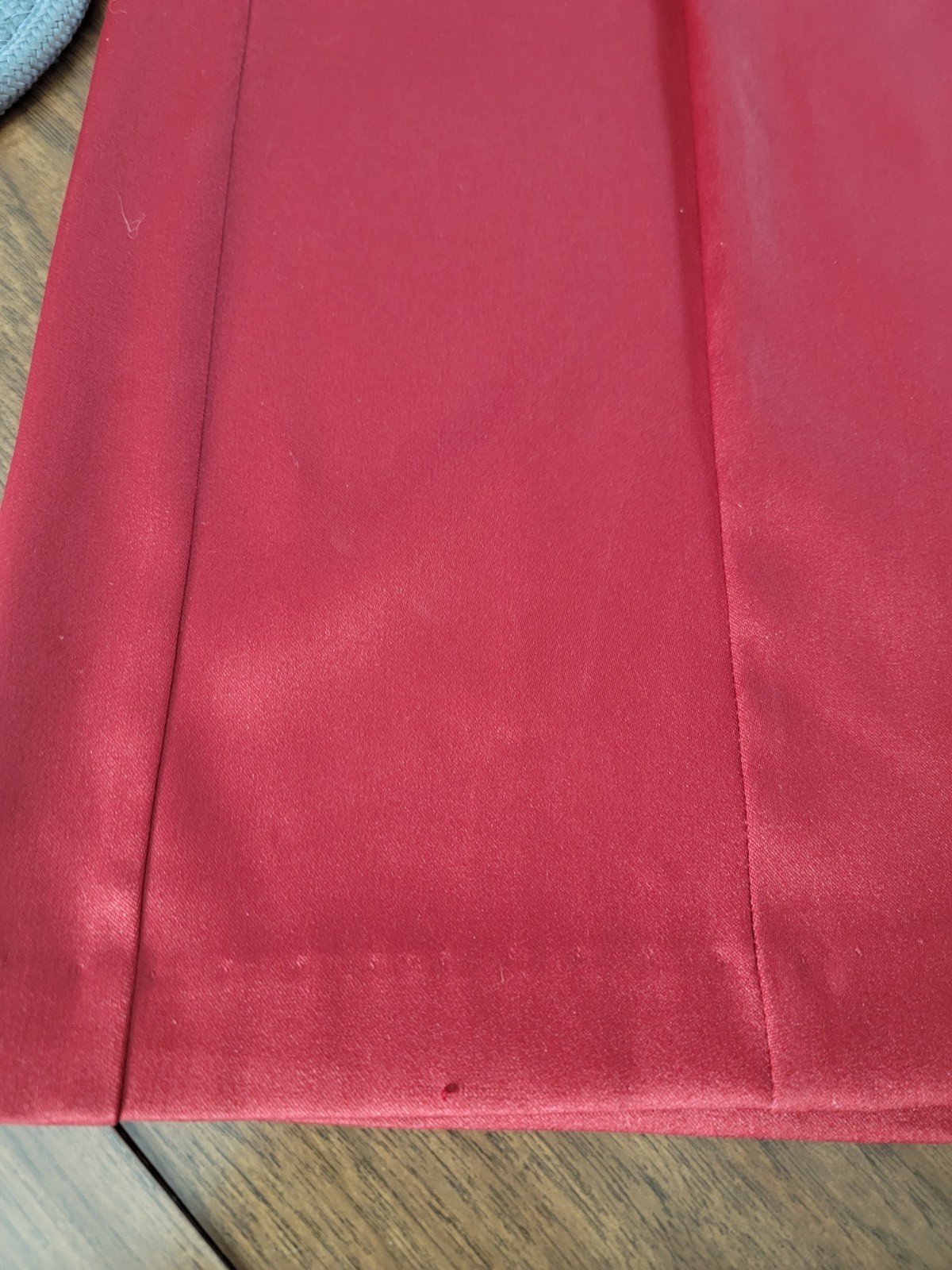 Vintage Rampage 90s Blood Red Maxi Dress Gown Junior 5 Y2K Goth Princess Formal