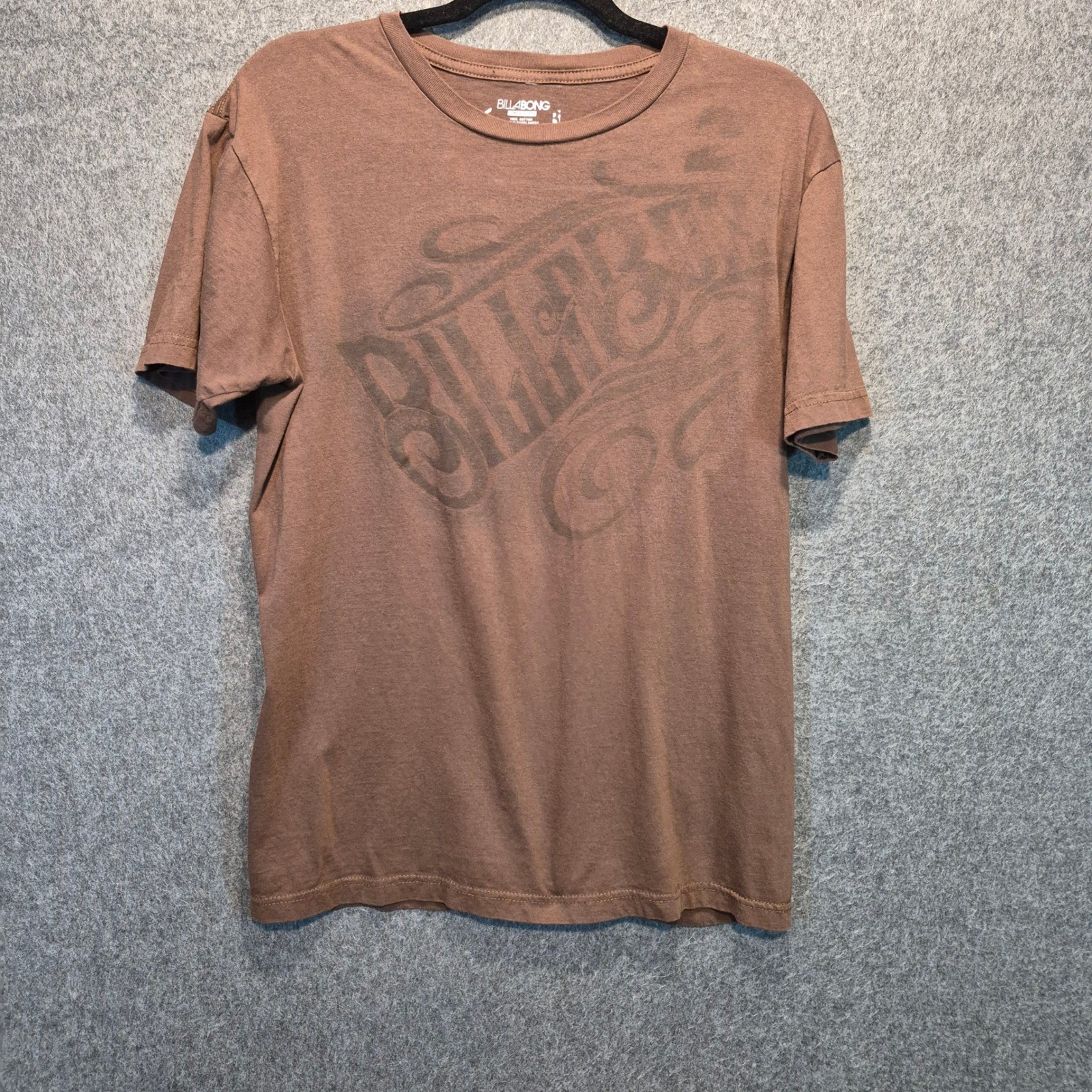 Vintage Billabong Graphic Brown Med Tshirt Skater Y2K Surf Grunge Streetwear